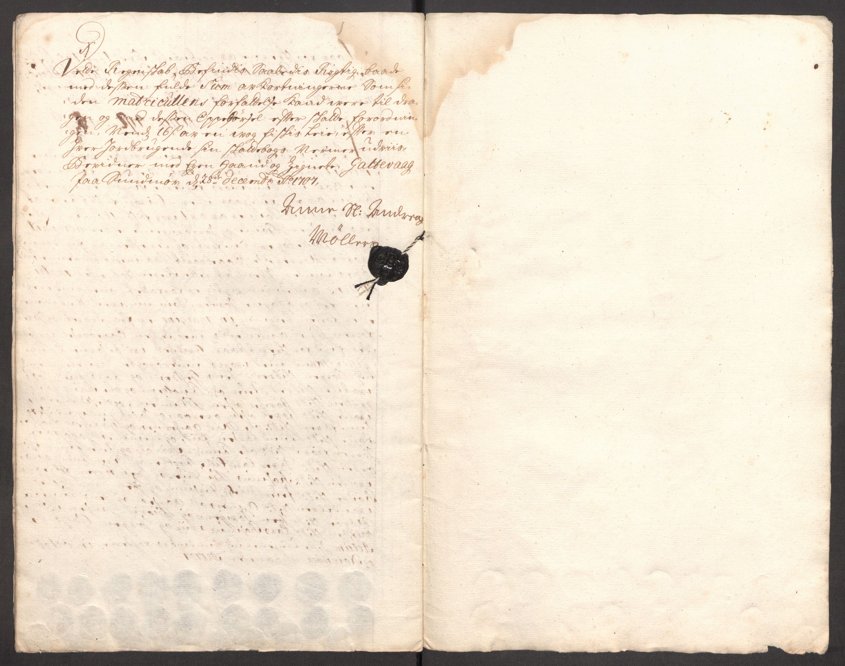 Rentekammeret inntil 1814, Reviderte regnskaper, Fogderegnskap, RA/EA-4092/R54/L3561: Fogderegnskap Sunnmøre, 1706-1707, p. 238