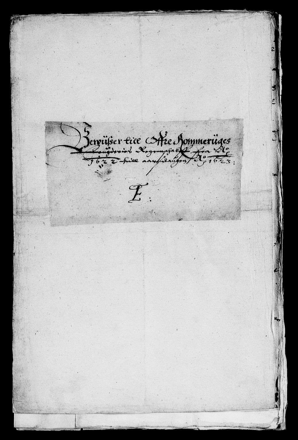 Rentekammeret inntil 1814, Reviderte regnskaper, Lensregnskaper, AV/RA-EA-5023/R/Rb/Rba/L0061: Akershus len, 1622-1623