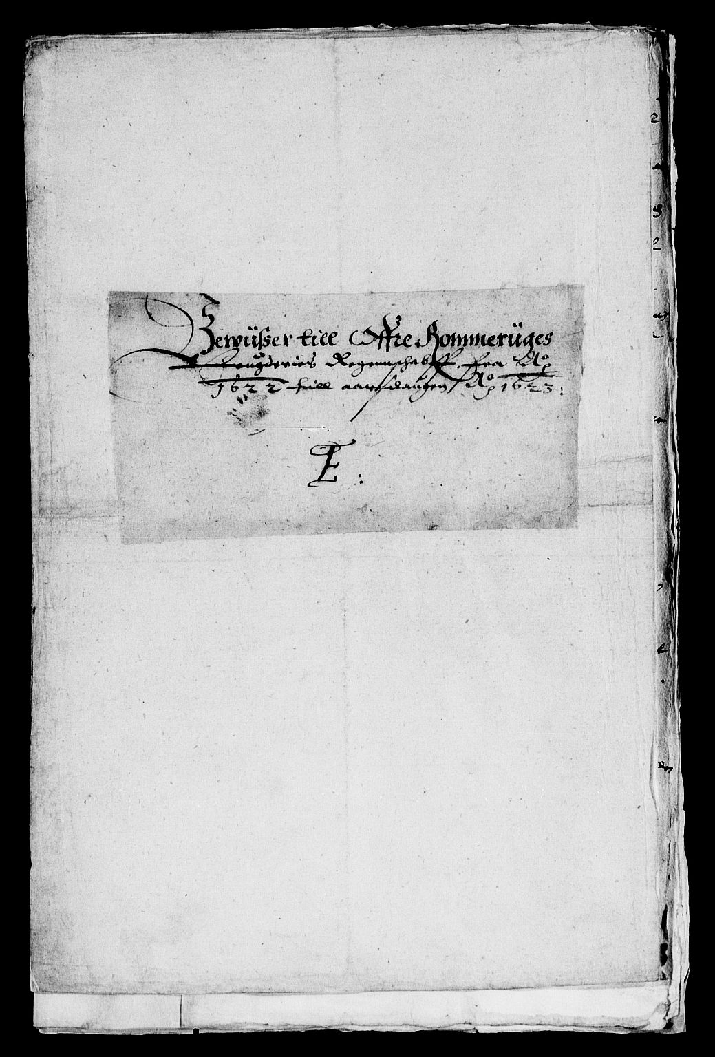 Rentekammeret inntil 1814, Reviderte regnskaper, Lensregnskaper, RA/EA-5023/R/Rb/Rba/L0061: Akershus len, 1622-1623