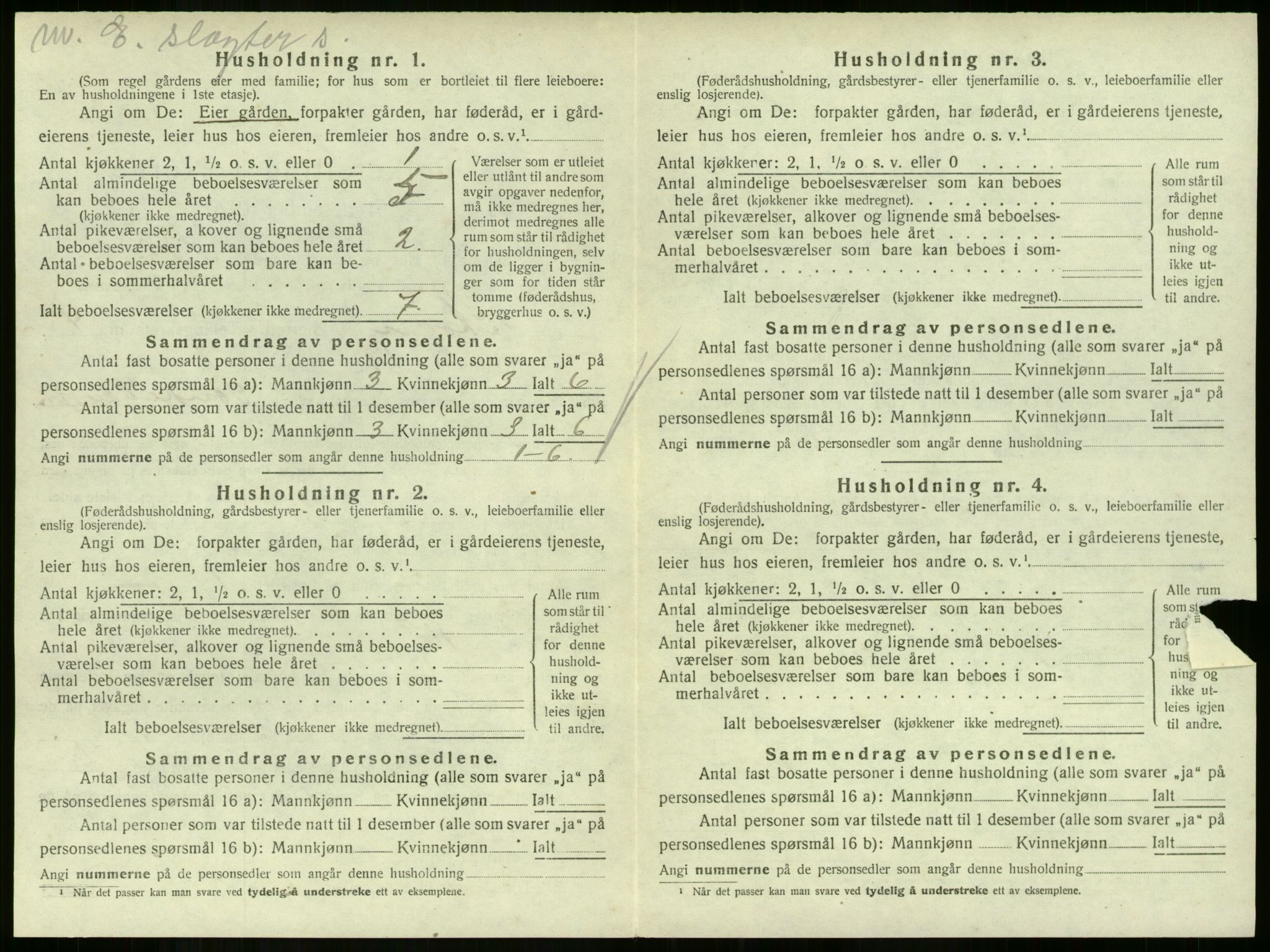 SAKO, 1920 census for Skoger, 1920, p. 997