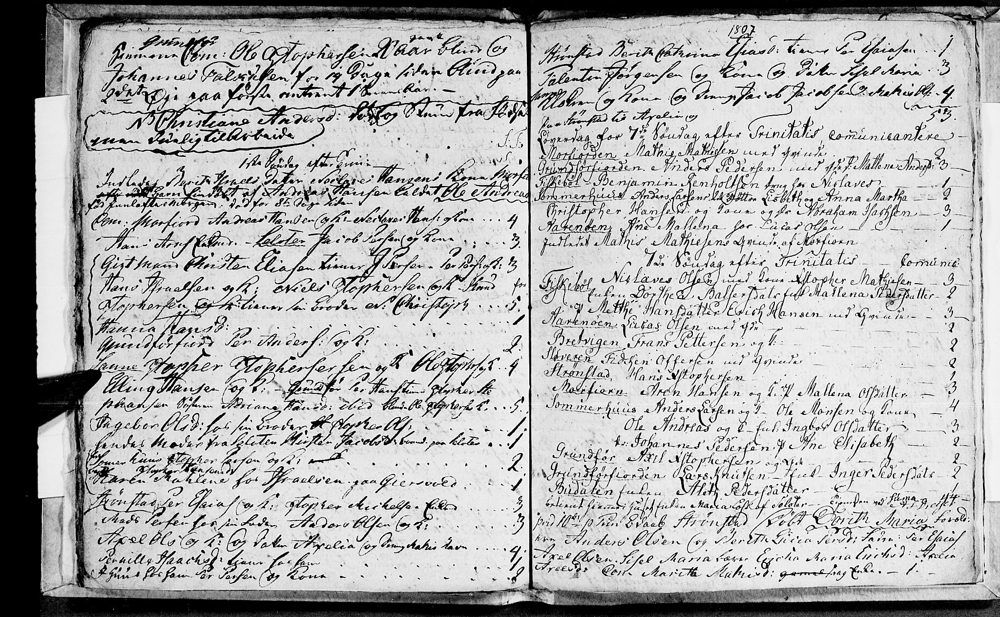 Ministerialprotokoller, klokkerbøker og fødselsregistre - Nordland, AV/SAT-A-1459/888/L1234: Parish register (official) no. 888A03, 1803-1811