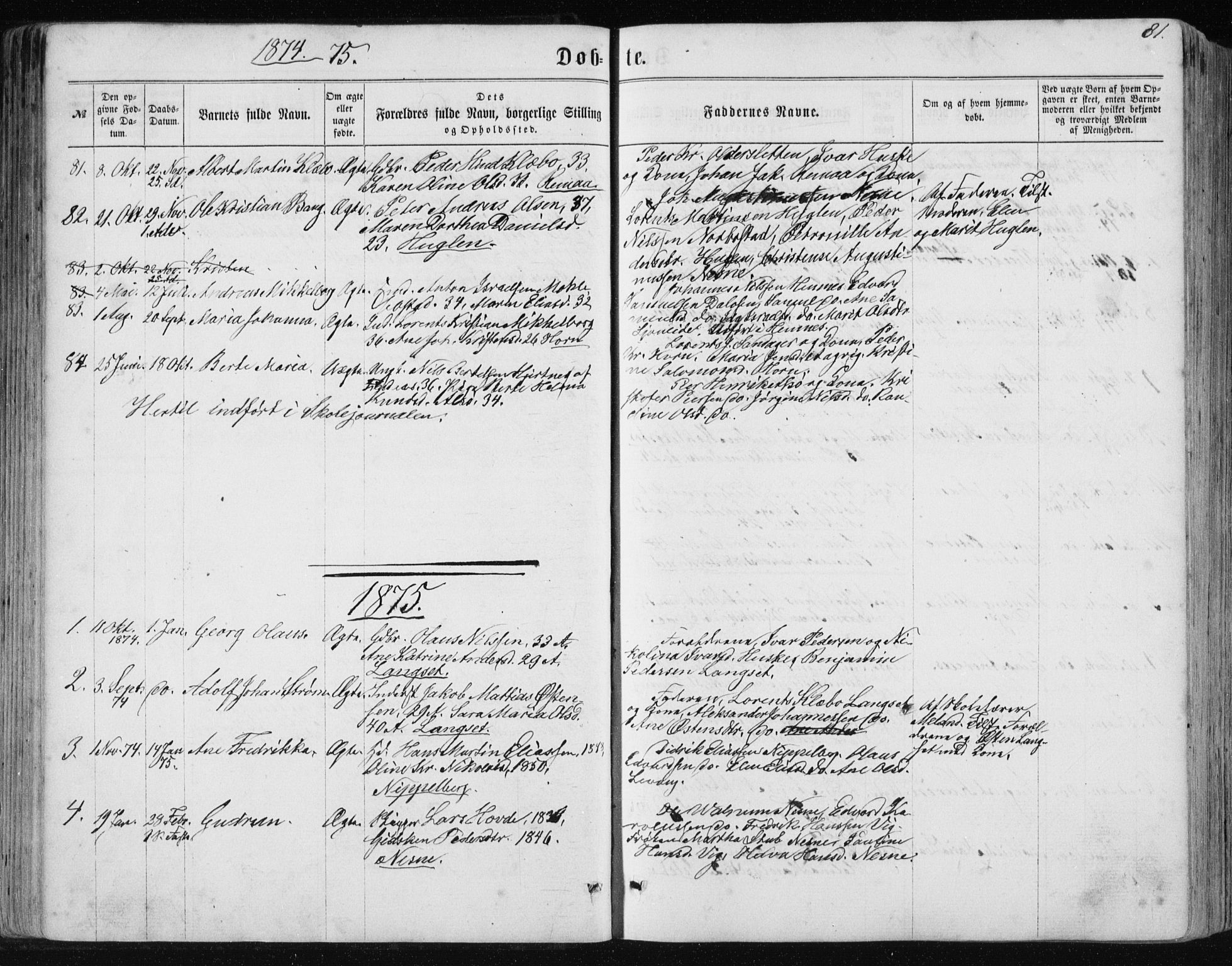 Ministerialprotokoller, klokkerbøker og fødselsregistre - Nordland, SAT/A-1459/838/L0556: Parish register (copy) no. 838C03, 1861-1893, p. 81
