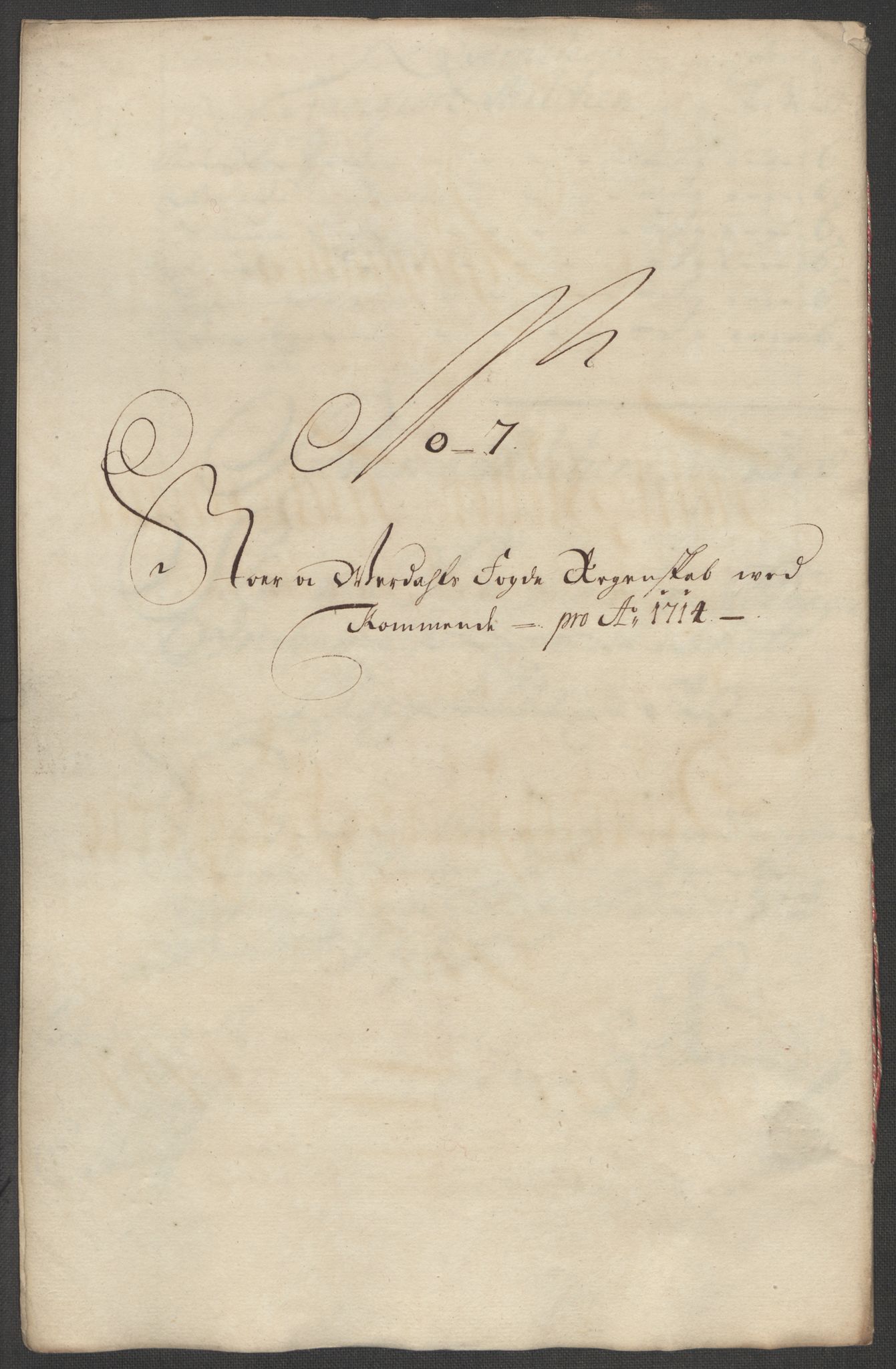 Rentekammeret inntil 1814, Reviderte regnskaper, Fogderegnskap, AV/RA-EA-4092/R62/L4204: Fogderegnskap Stjørdal og Verdal, 1714, p. 134