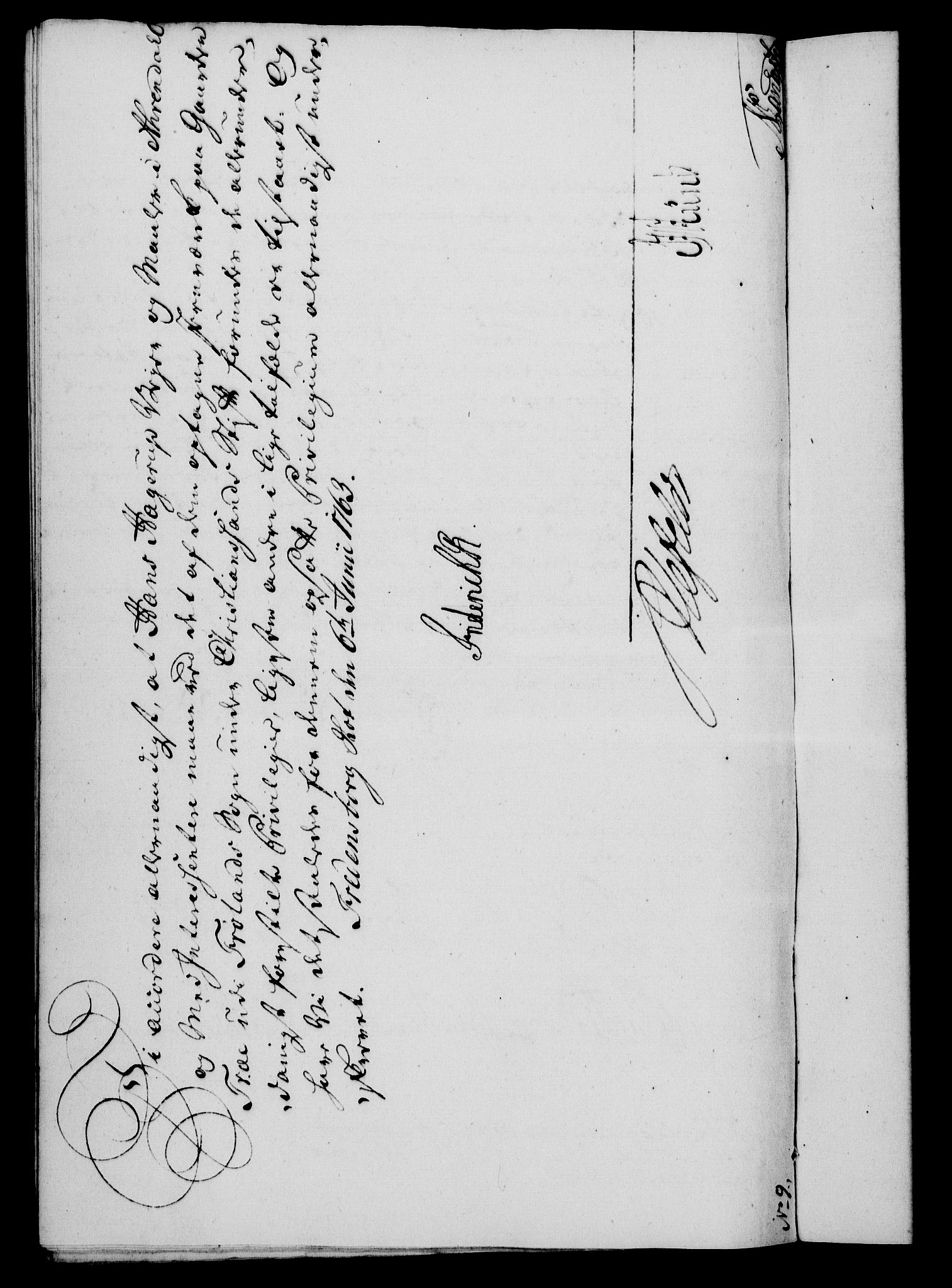 Rentekammeret, Kammerkanselliet, RA/EA-3111/G/Gf/Gfa/L0045: Norsk relasjons- og resolusjonsprotokoll (merket RK 52.45), 1763, p. 255