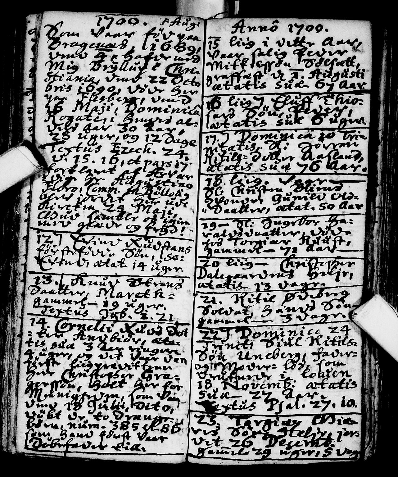 Flesberg kirkebøker, AV/SAKO-A-18/F/Fa/L0001: Parish register (official) no. I 1, 1688-1725