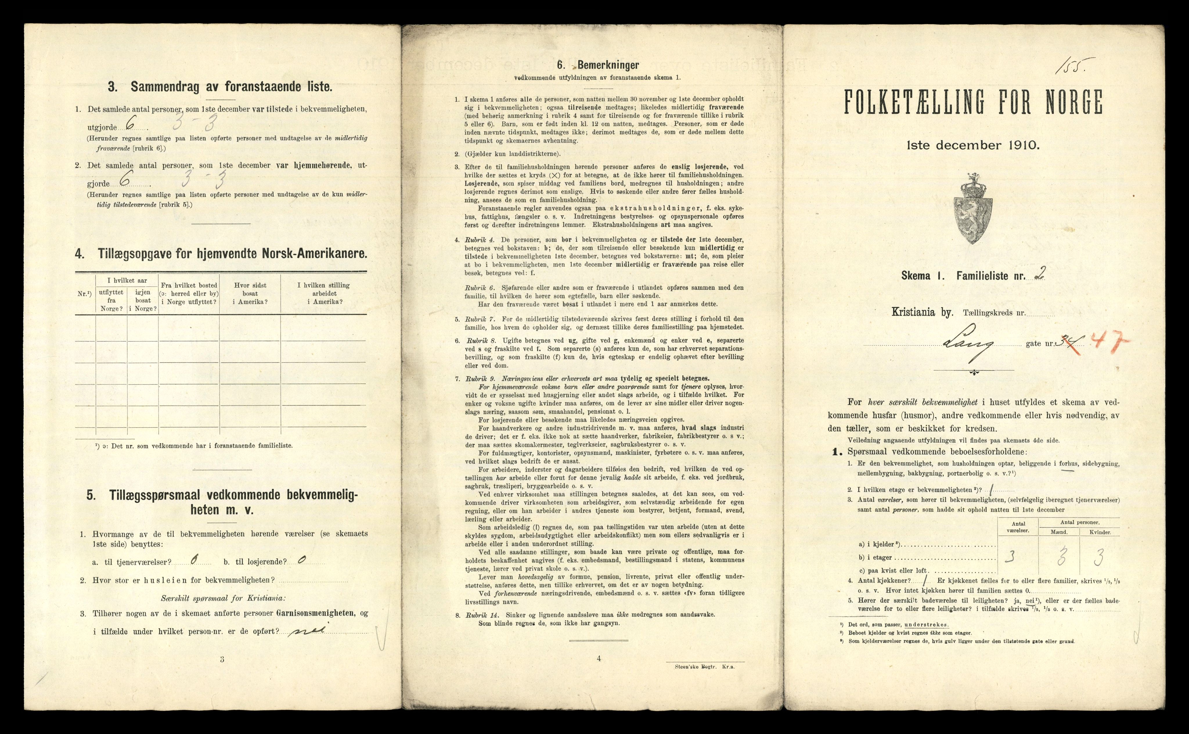 RA, 1910 census for Kristiania, 1910, p. 55337