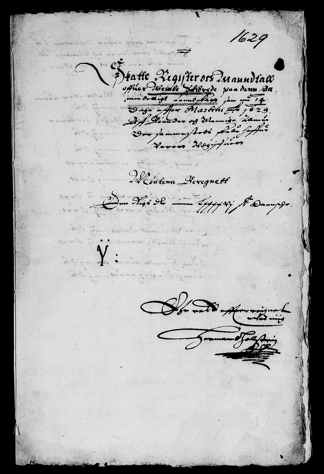 Rentekammeret inntil 1814, Reviderte regnskaper, Lensregnskaper, AV/RA-EA-5023/R/Rb/Rba/L0096: Akershus len, 1629-1630