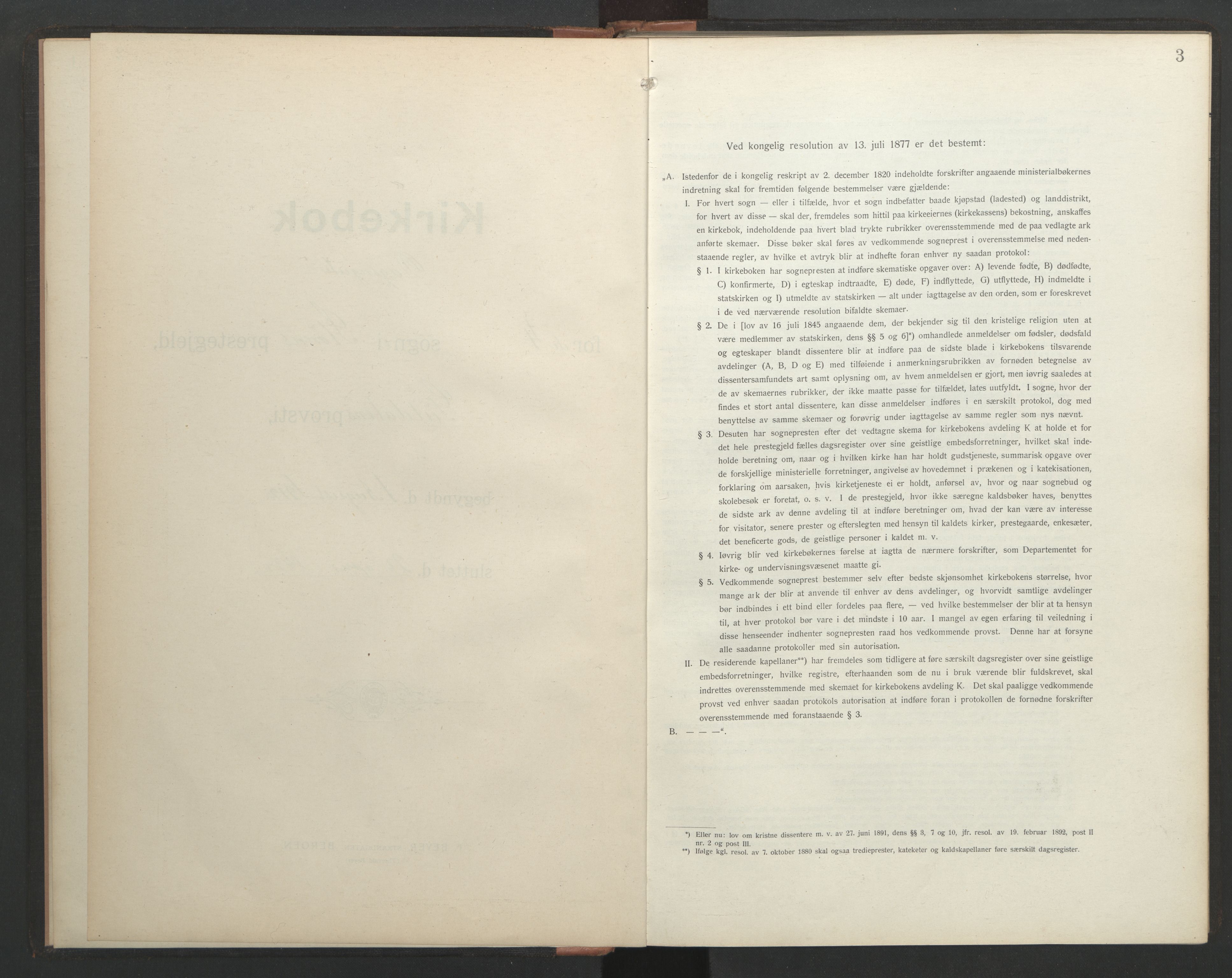 Ministerialprotokoller, klokkerbøker og fødselsregistre - Sør-Trøndelag, SAT/A-1456/687/L1006: Diary records no. 687A12, 1912-1931, p. 3