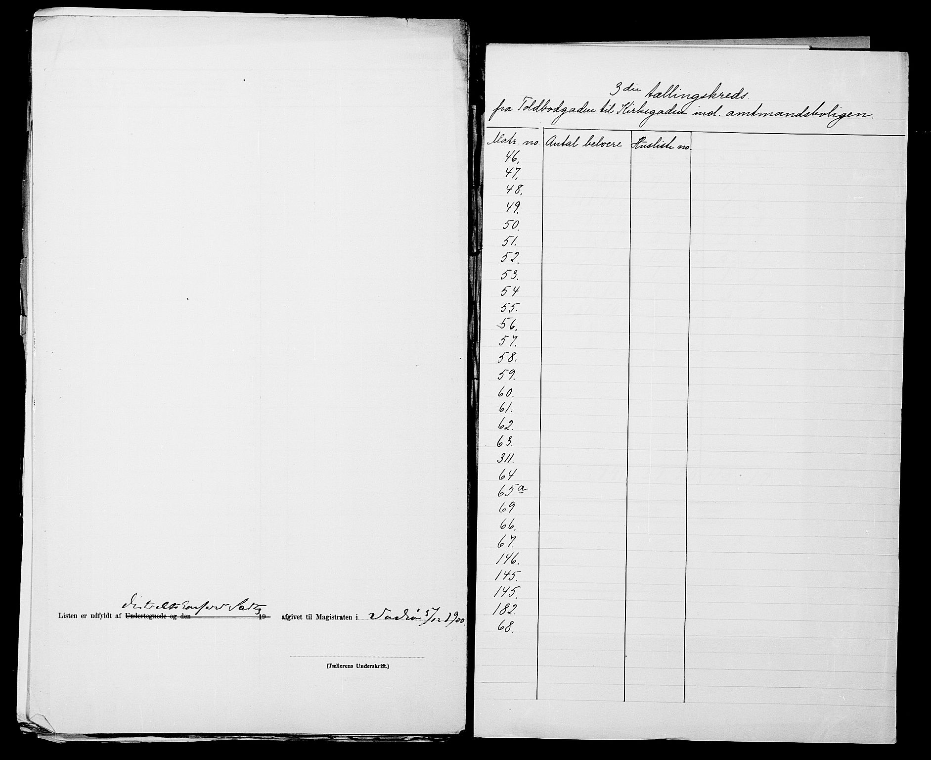 SATØ, 1900 census for Vadsø, 1900, p. 24