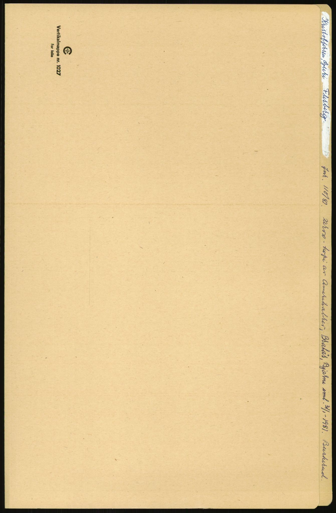 Samlinger til kildeutgivelse, Amerikabrevene, AV/RA-EA-4057/F/L0019: Innlån fra Buskerud: Fonnem - Kristoffersen, 1838-1914, p. 783