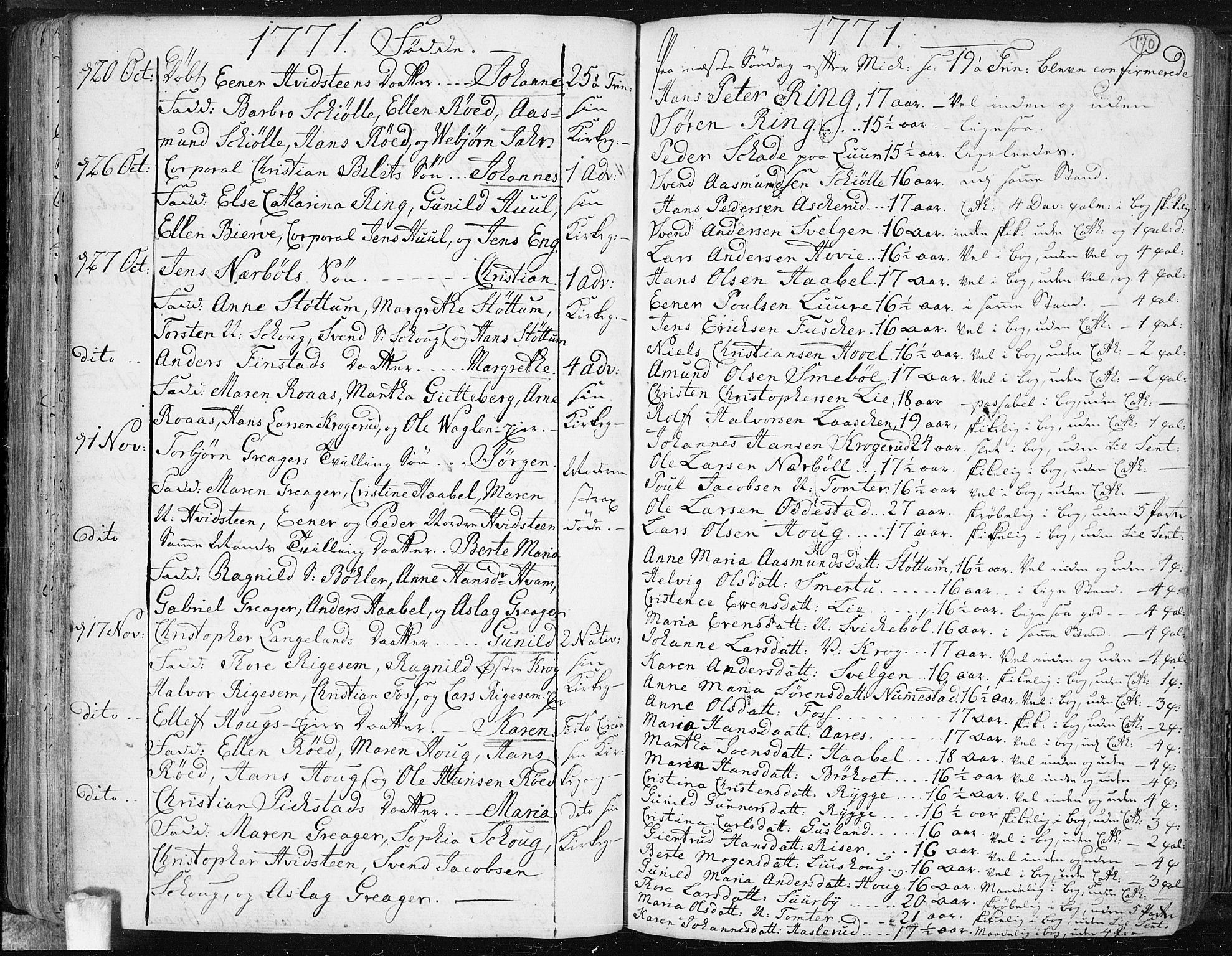 Hobøl prestekontor Kirkebøker, AV/SAO-A-2002/F/Fa/L0001: Parish register (official) no. I 1, 1733-1814, p. 170