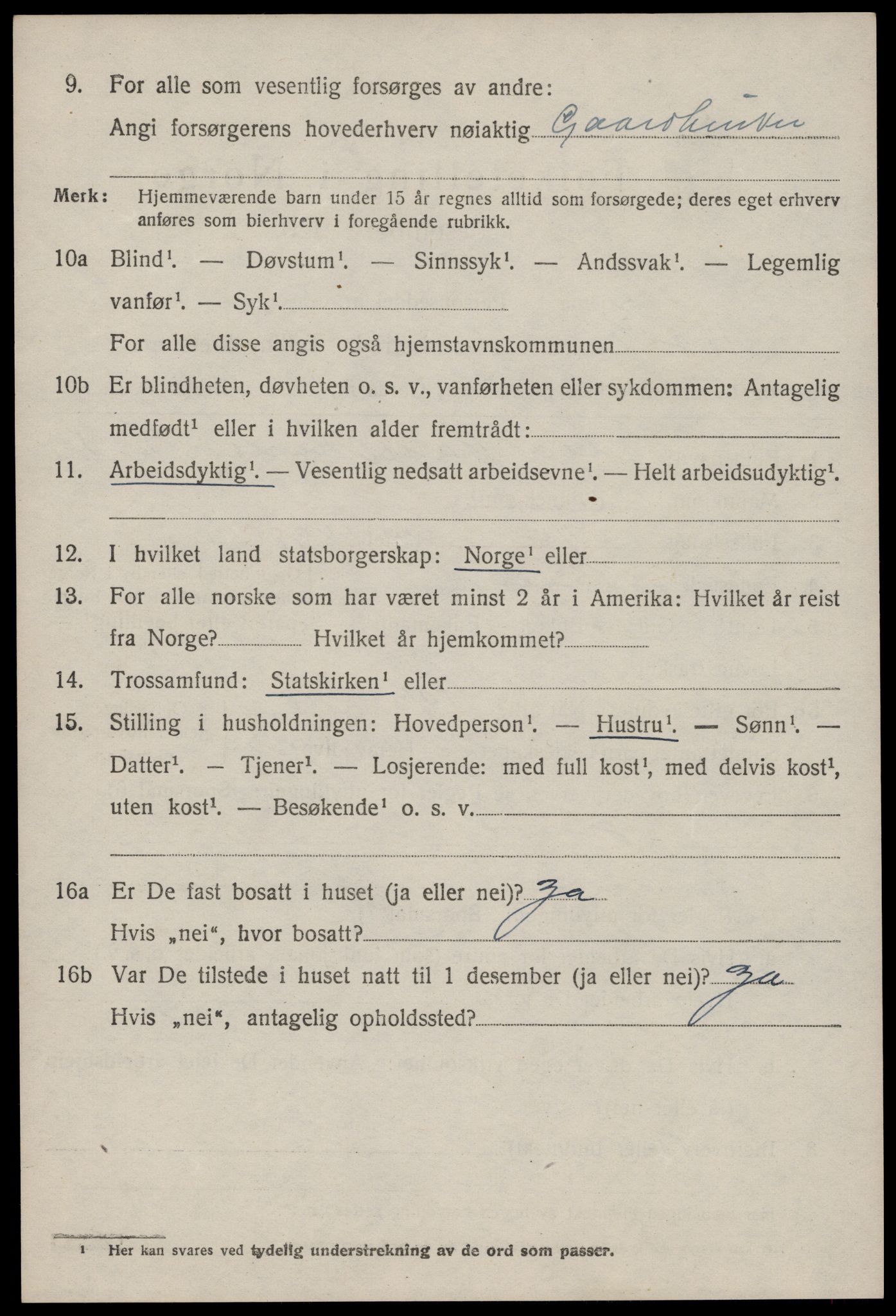 SAST, 1920 census for Nærbø, 1920, p. 2890