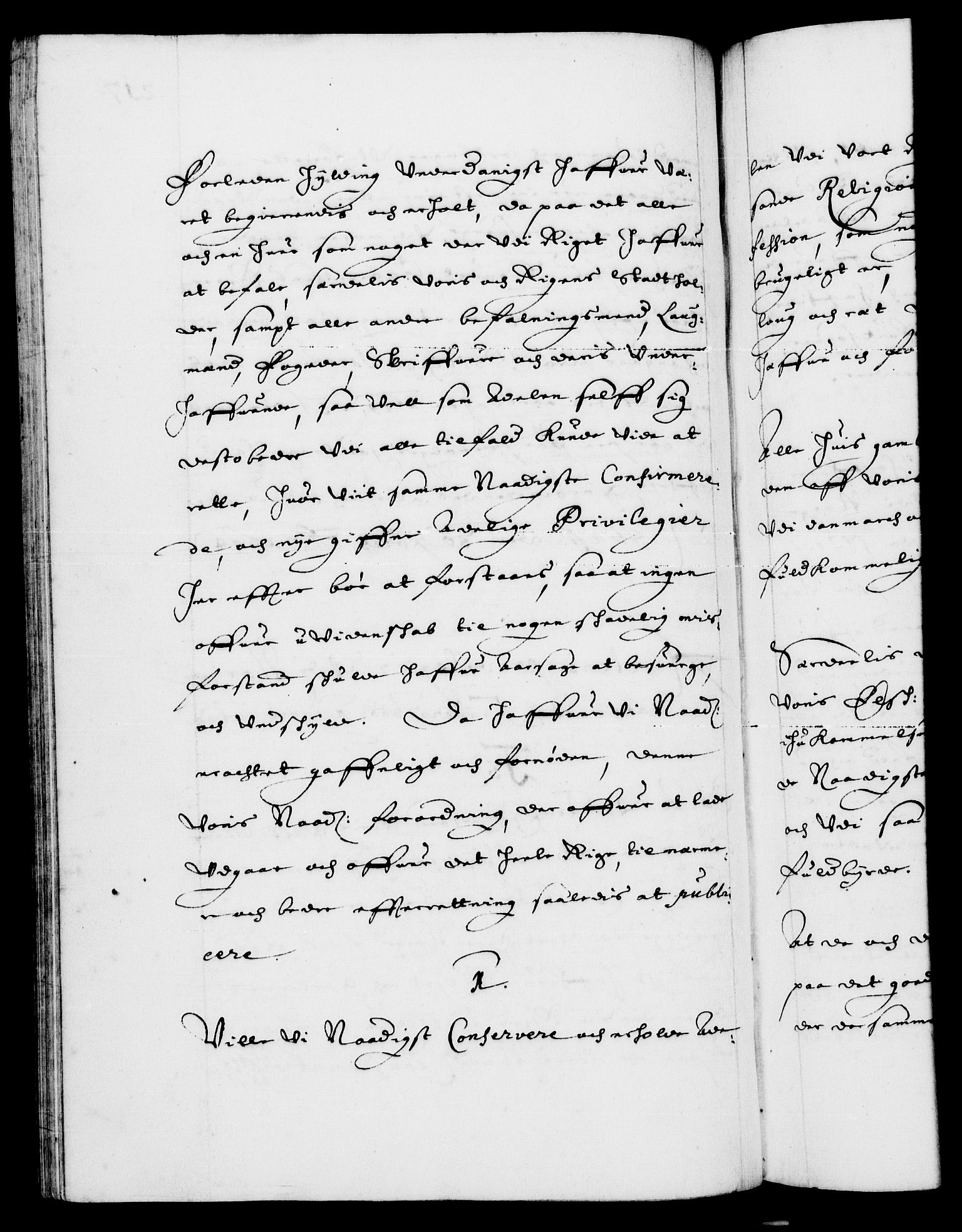 Danske Kanselli 1572-1799, RA/EA-3023/F/Fc/Fca/Fcaa/L0007: Norske registre (mikrofilm), 1648-1650, p. 217b