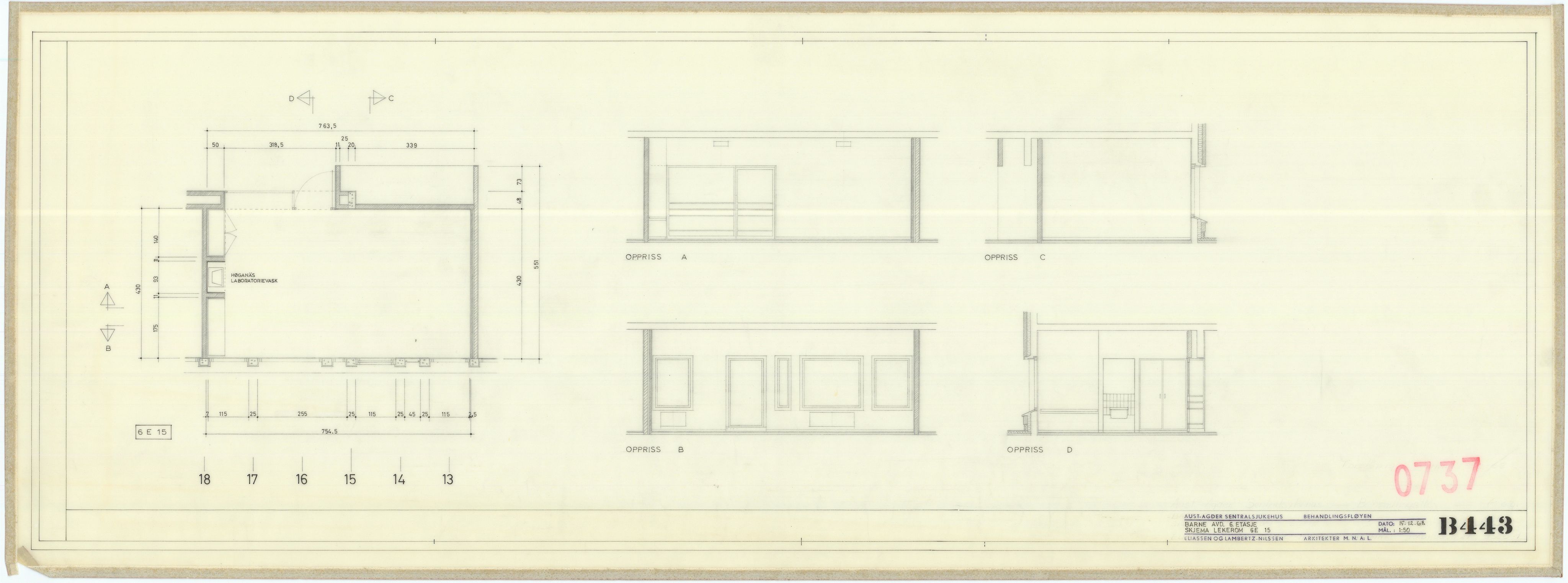 Eliassen og Lambertz-Nilssen Arkitekter, AAKS/PA-2983/T/T02/L0007: Tegningskogger 0737, 1967-1972, p. 43