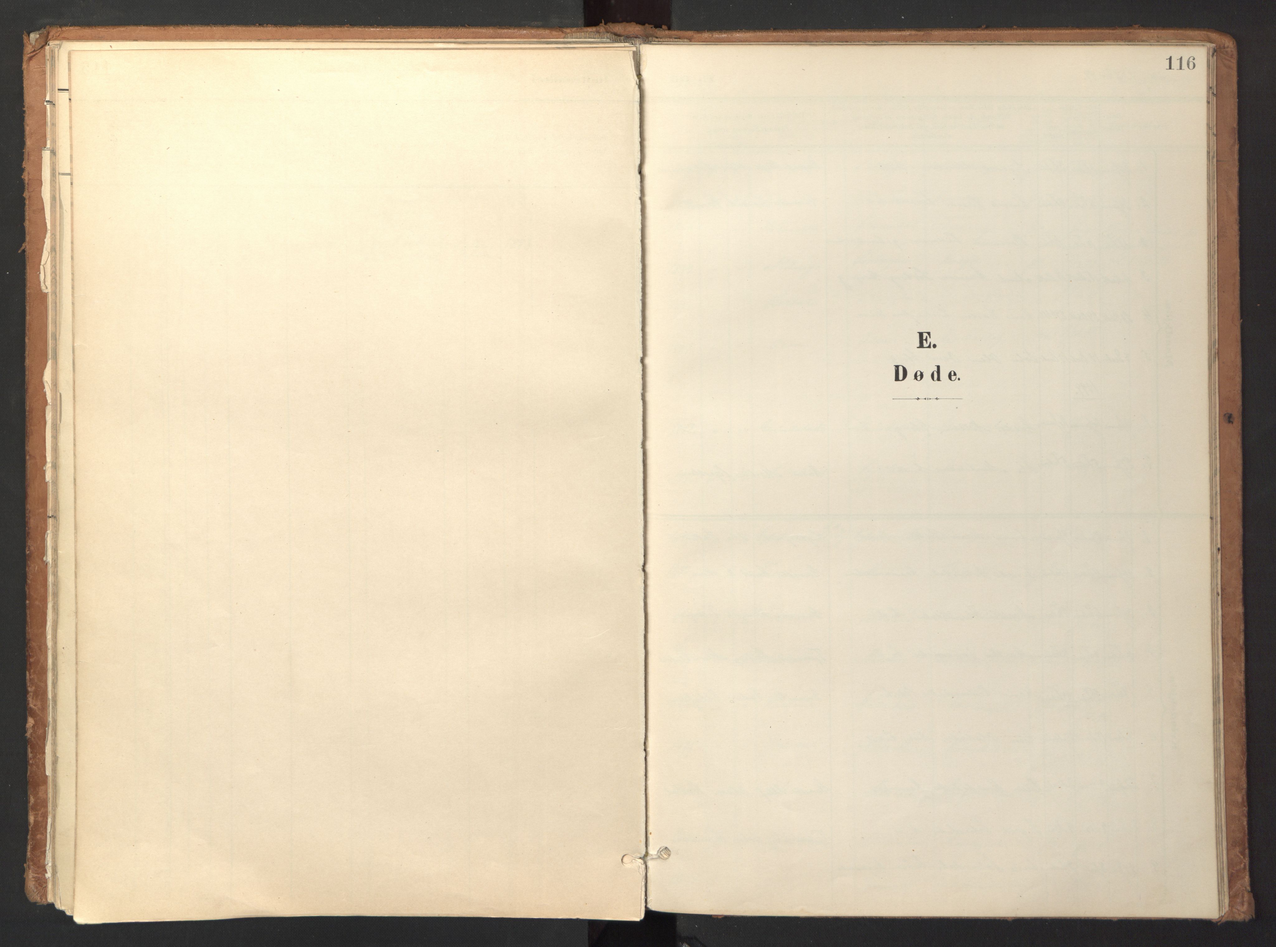 Ministerialprotokoller, klokkerbøker og fødselsregistre - Sør-Trøndelag, AV/SAT-A-1456/618/L0448: Parish register (official) no. 618A11, 1898-1916, p. 116