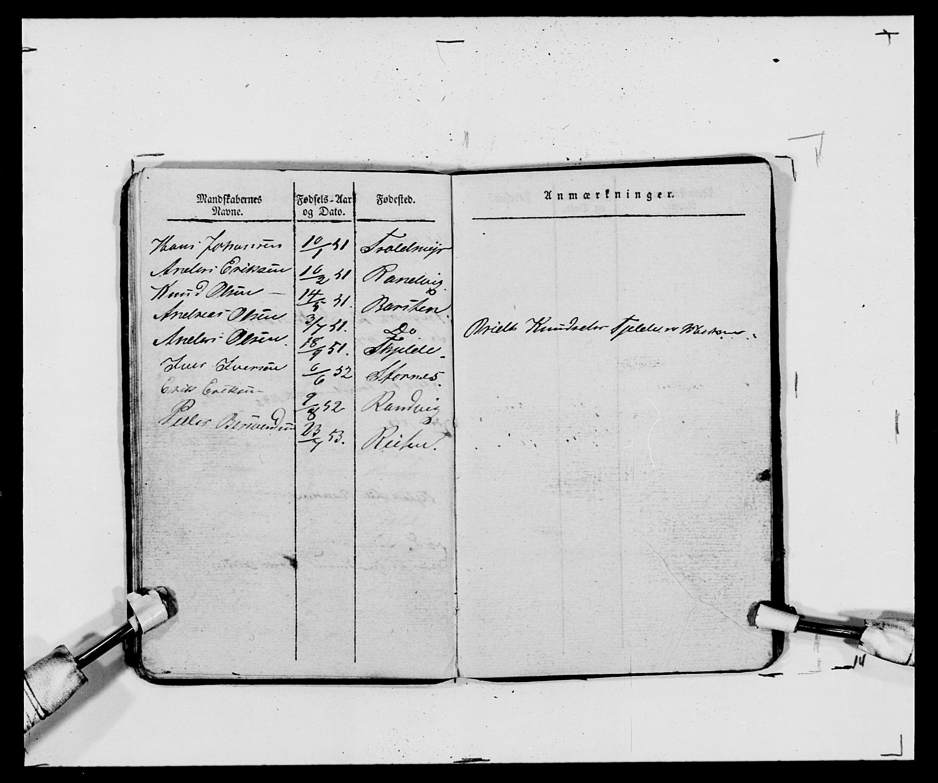 Generalitets- og kommissariatskollegiet, Det kongelige norske kommissariatskollegium, AV/RA-EA-5420/E/Eh/L0120: Tingvollske kompani, 1850-1870, p. 256