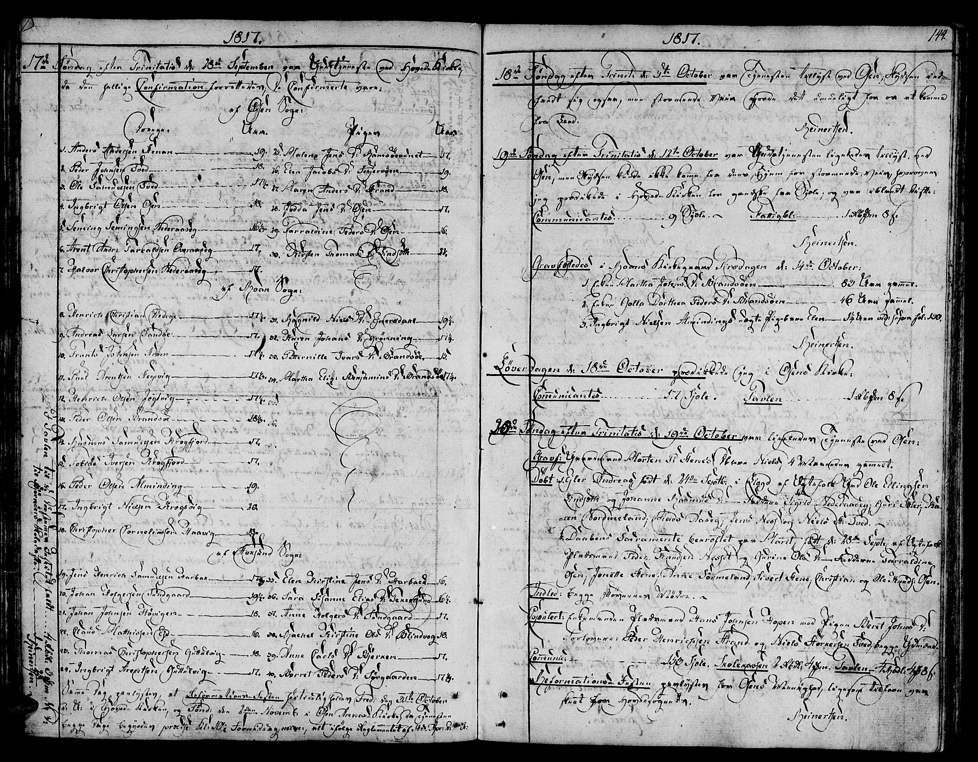 Ministerialprotokoller, klokkerbøker og fødselsregistre - Sør-Trøndelag, SAT/A-1456/657/L0701: Parish register (official) no. 657A02, 1802-1831, p. 144