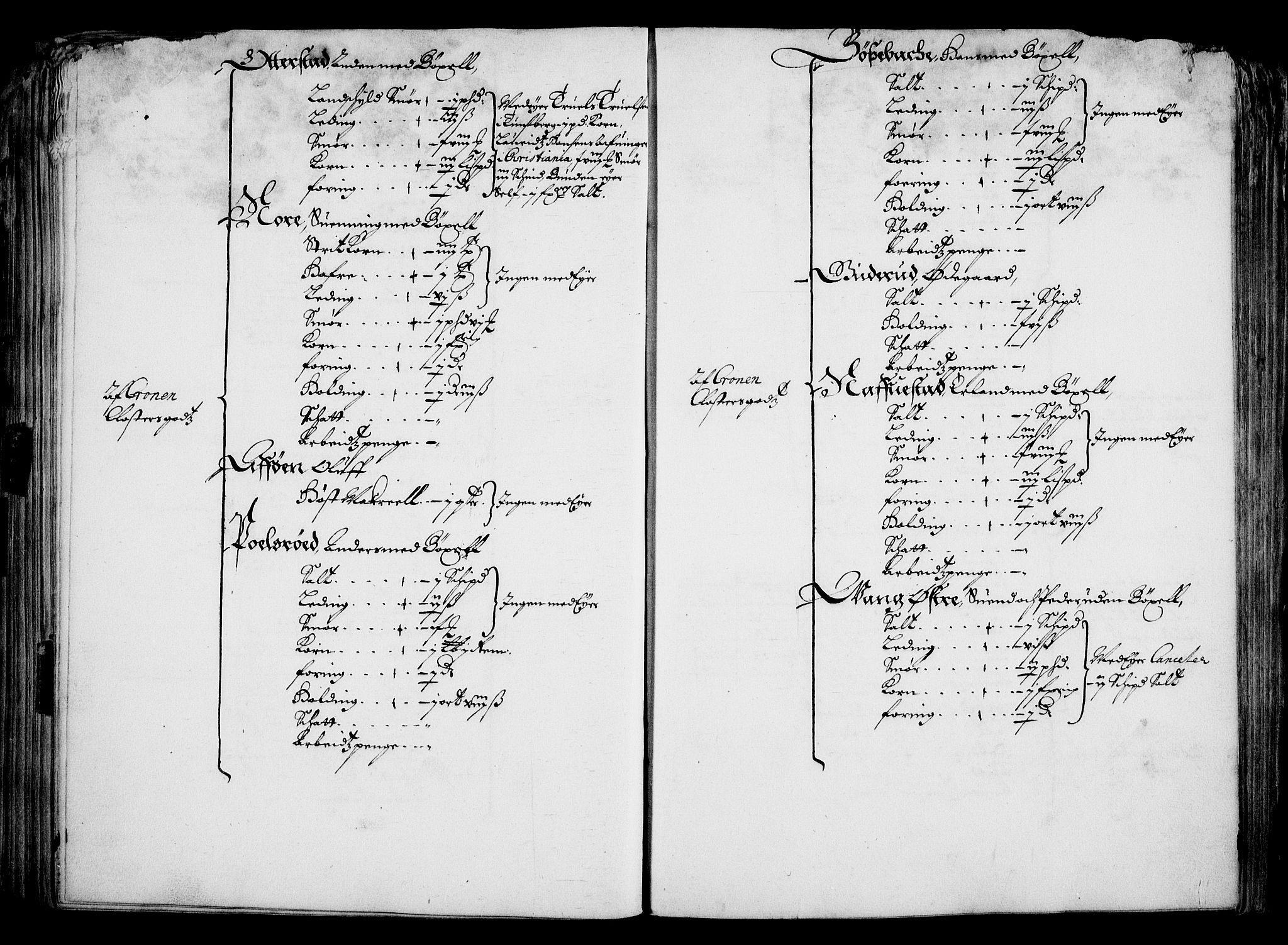 Rentekammeret inntil 1814, Realistisk ordnet avdeling, AV/RA-EA-4070/On/L0001/0001: Statens gods / [Jj 1]: Jordebok over Hannibal Sehesteds gods, 1651, p. 134