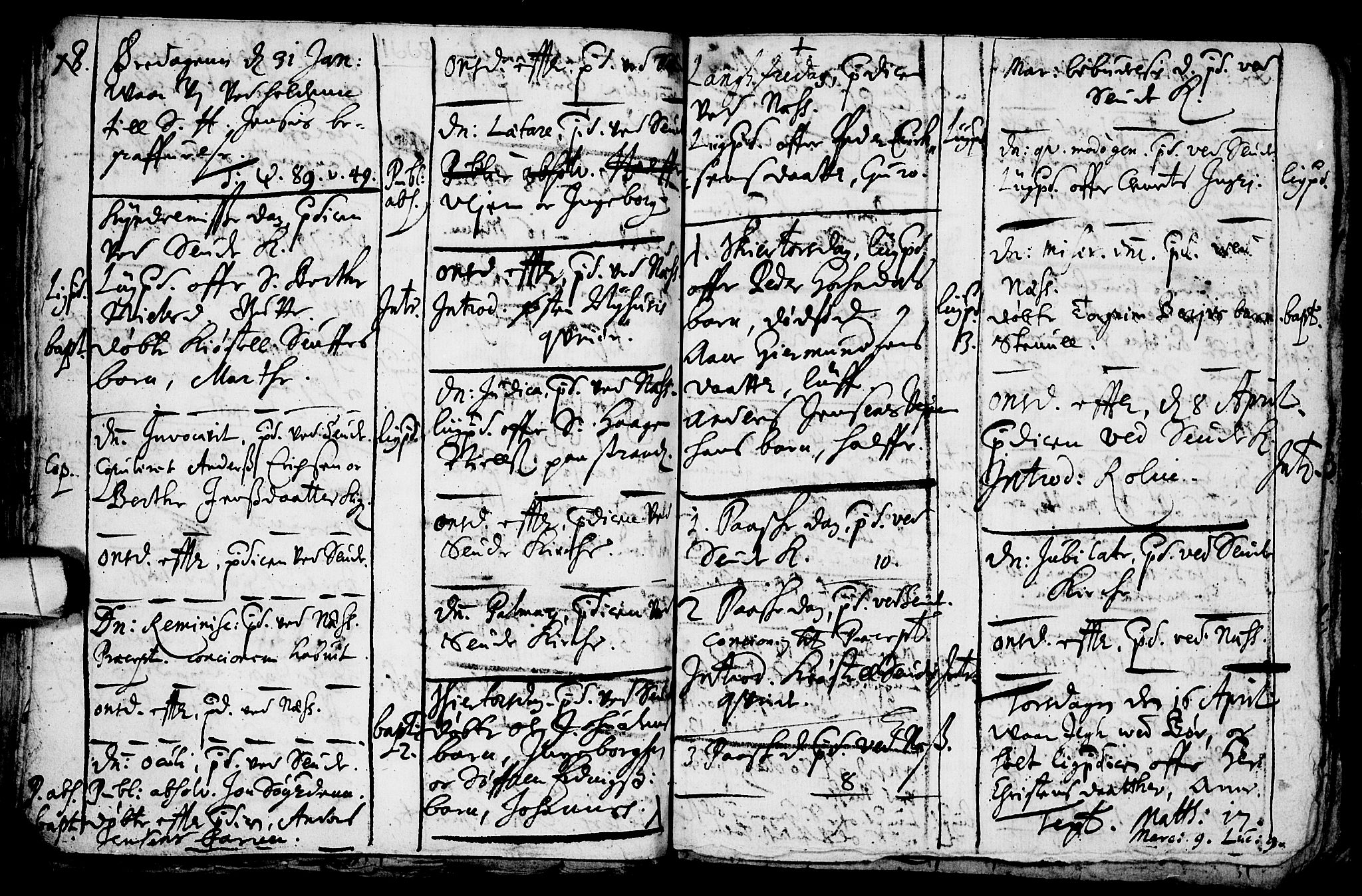 Sauherad kirkebøker, AV/SAKO-A-298/F/Fa/L0001: Parish register (official) no. I 1, 1649-1681