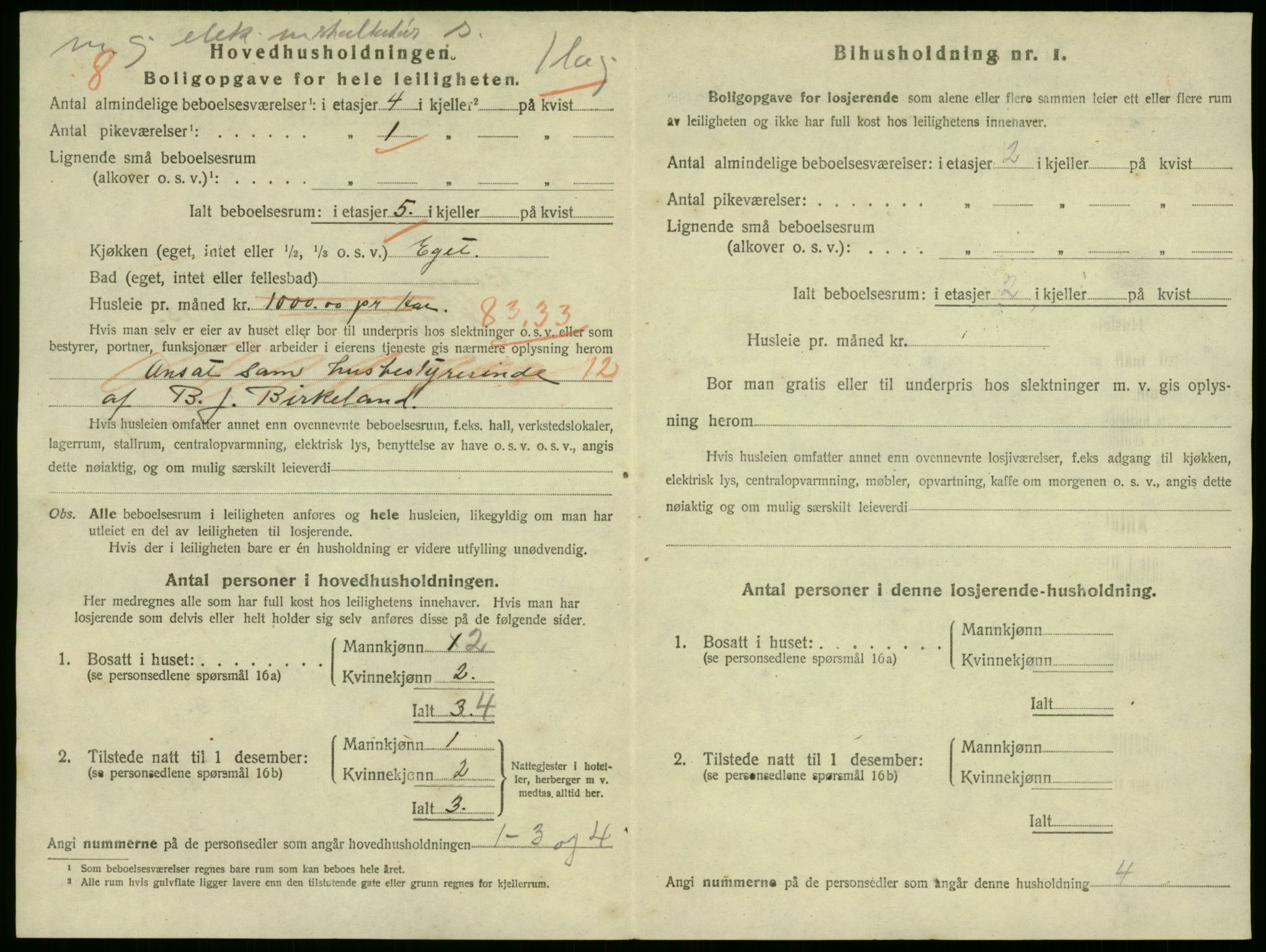 SAB, 1920 census for Bergen, 1920, p. 23376