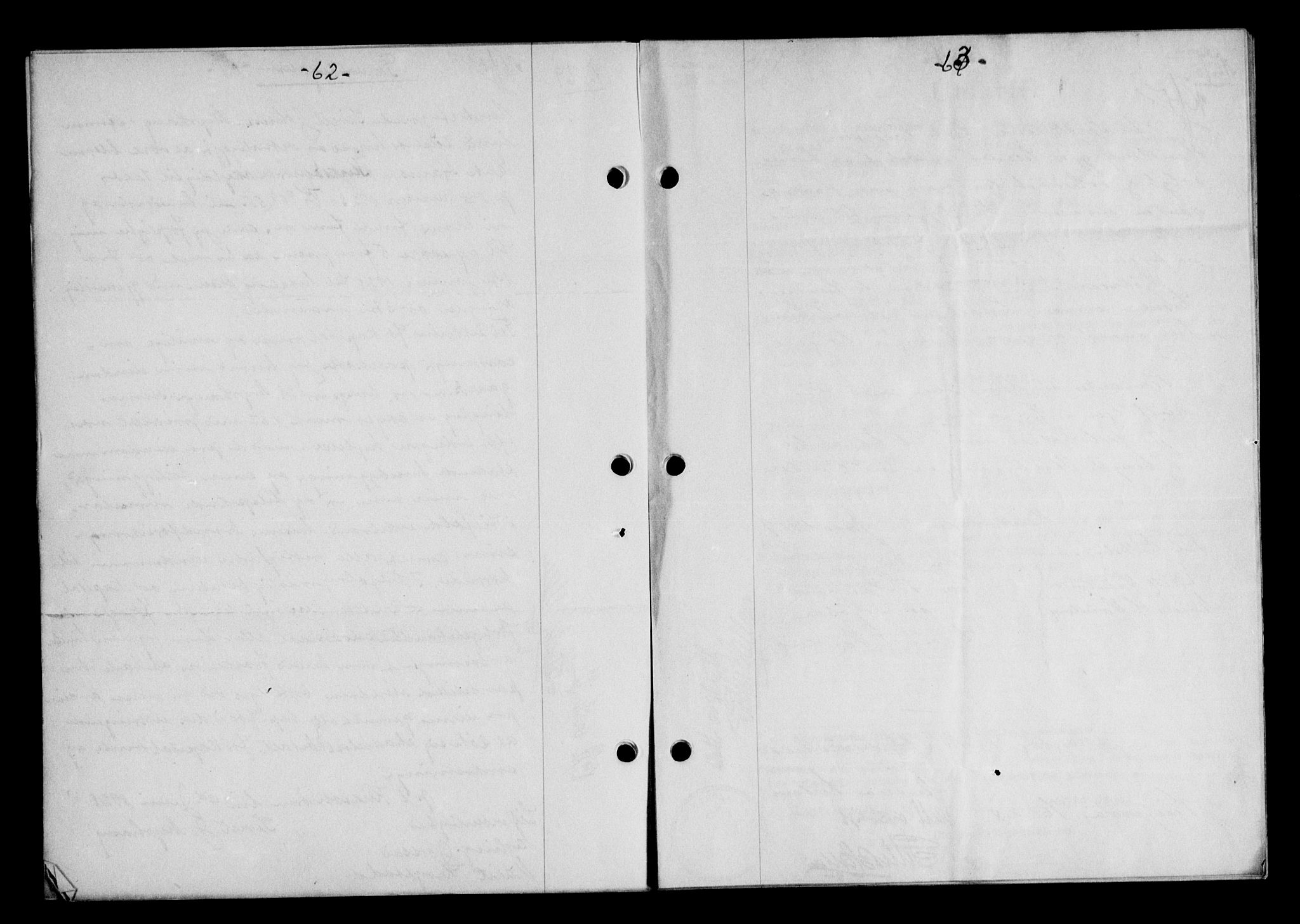 Hitra sorenskriveri, AV/SAT-A-0018/2/2C/2Ca/L0010: Mortgage book no. 10, 1928-1929, p. 62-63