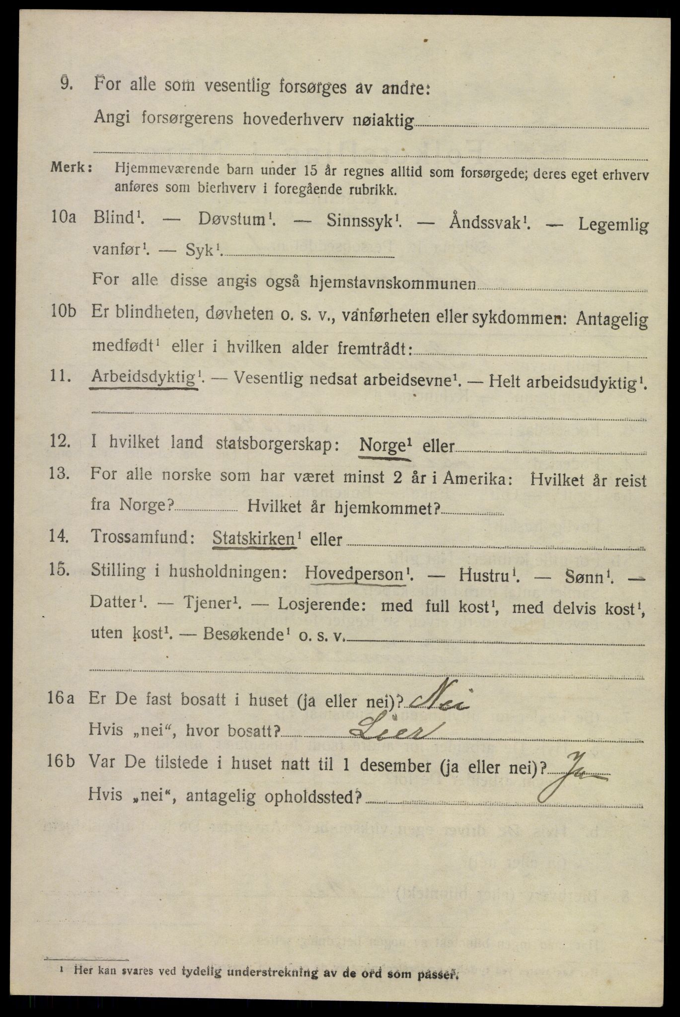 SAKO, 1920 census for Modum, 1920, p. 4048