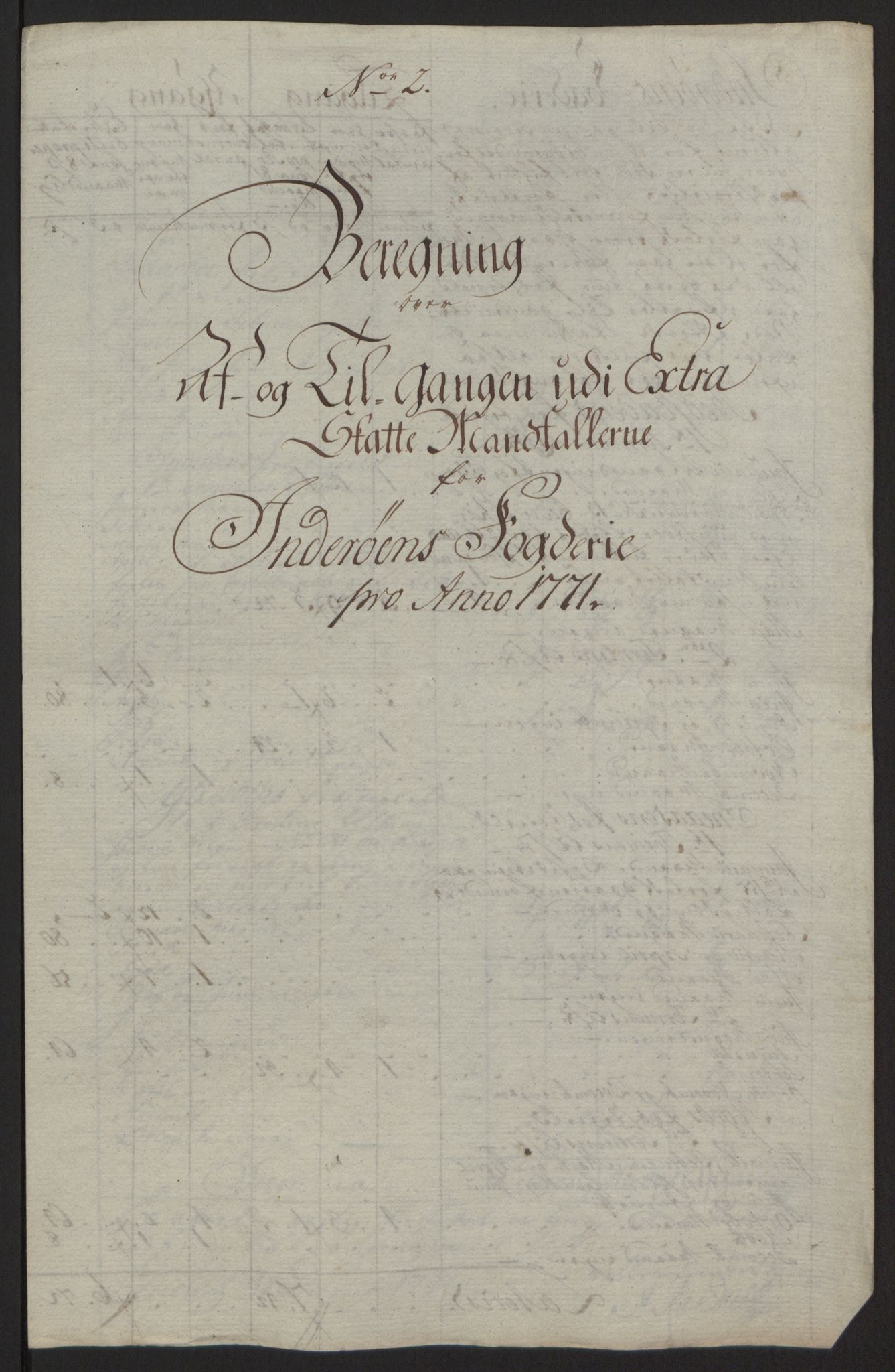 Rentekammeret inntil 1814, Reviderte regnskaper, Fogderegnskap, AV/RA-EA-4092/R63/L4420: Ekstraskatten Inderøy, 1762-1772, p. 423