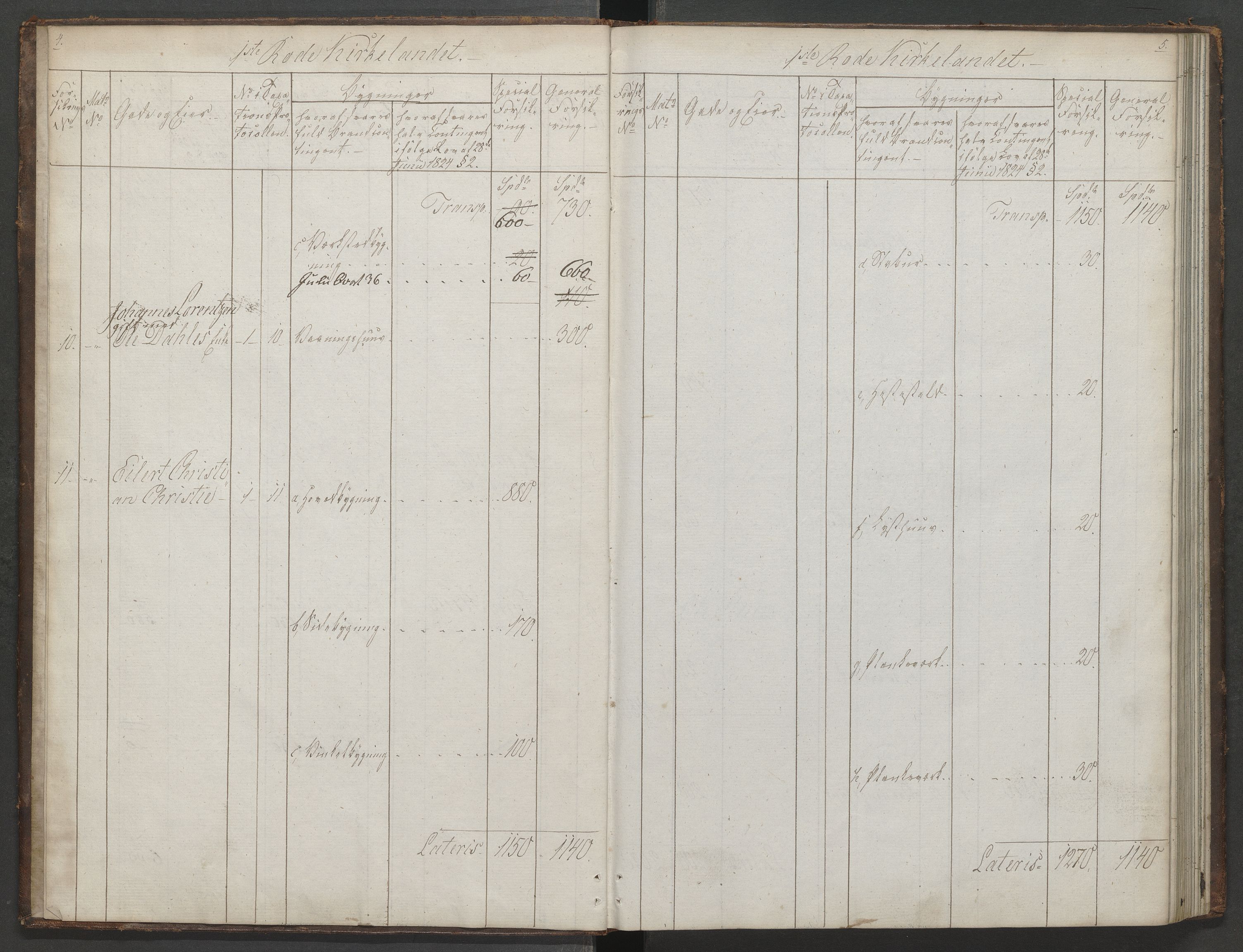 Kristiansund magistrat, AV/SAT-A-0032/K/L0021: Brannforsikringsprotokoll, 1827-1837