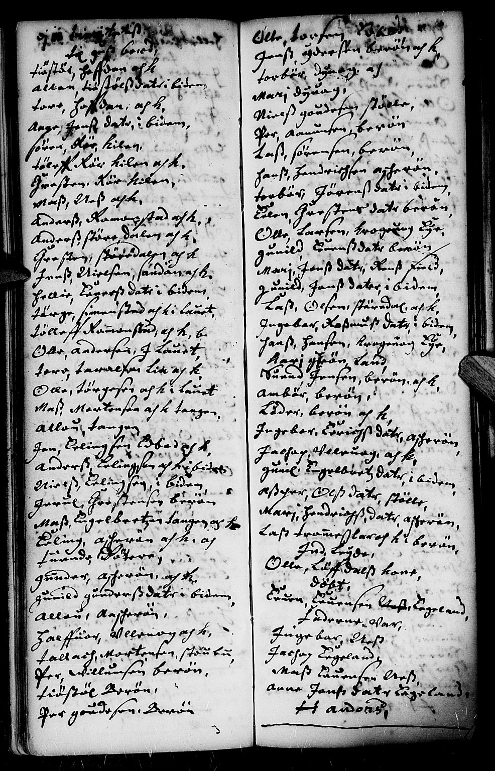 Dypvåg sokneprestkontor, AV/SAK-1111-0007/F/Fb/Fba/L0002: Parish register (copy) no. B 2, 1707-1721, p. 145