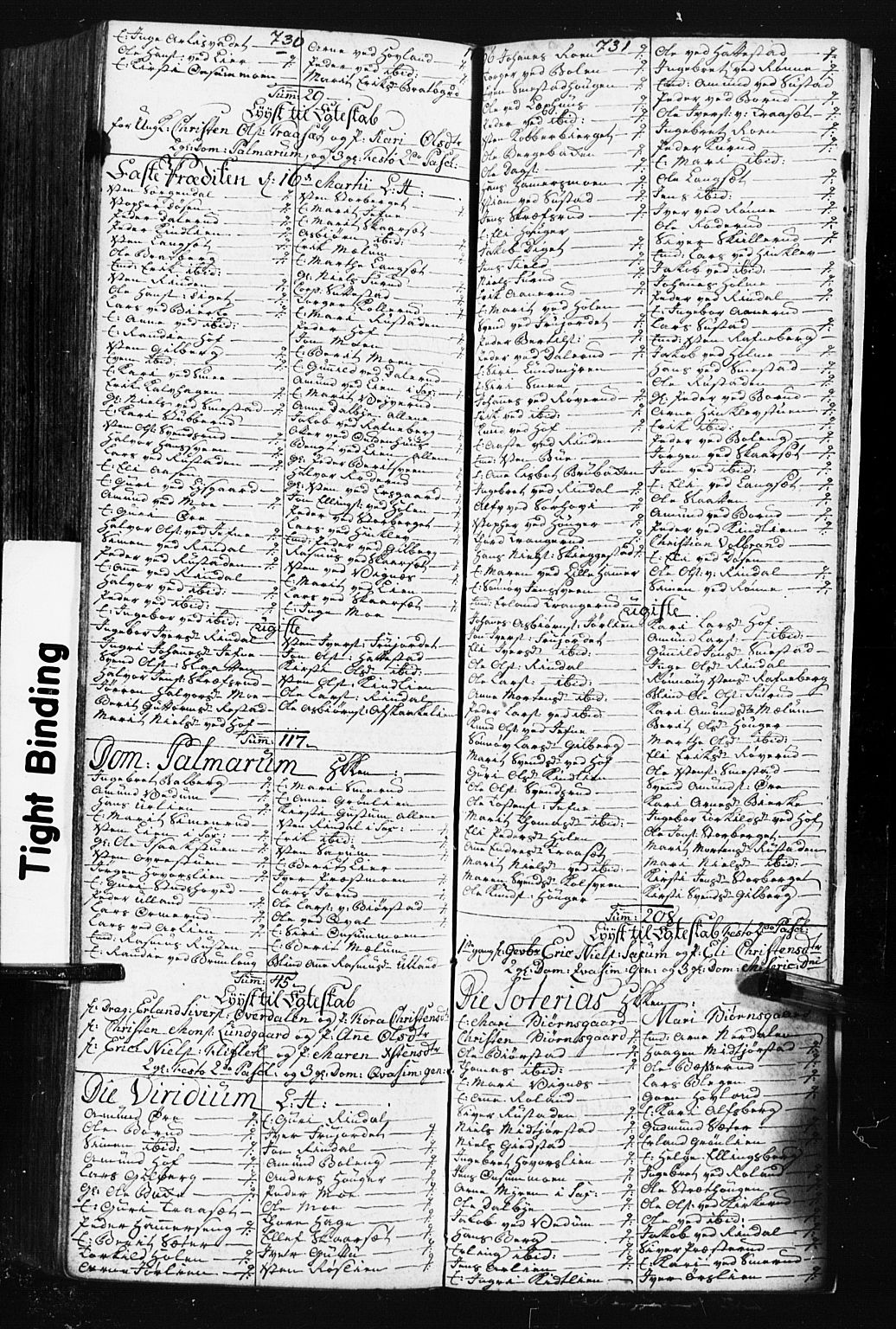 Fåberg prestekontor, SAH/PREST-086/H/Ha/Hab/L0003: Parish register (copy) no. 3, 1768-1796, p. 730-731