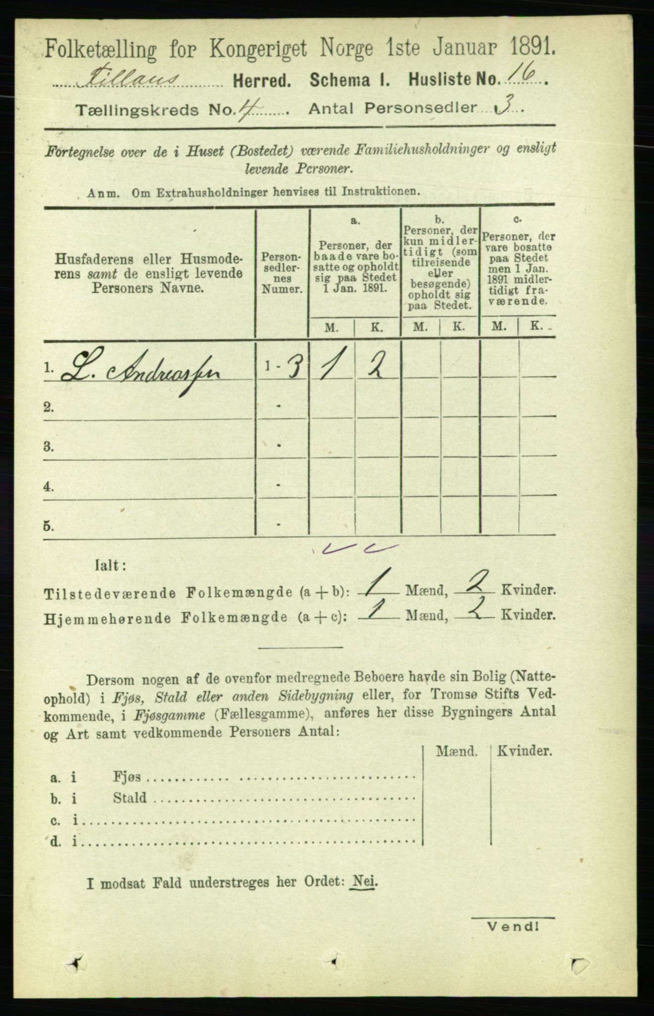 RA, 1891 census for 1616 Fillan, 1891, p. 636