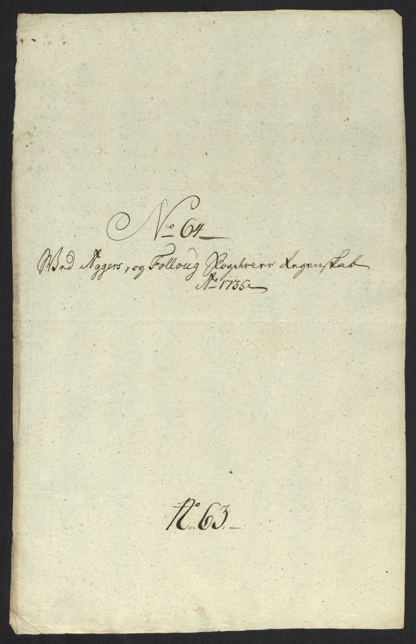 Rentekammeret inntil 1814, Reviderte regnskaper, Fogderegnskap, AV/RA-EA-4092/R10/L0474: Fogderegnskap Aker og Follo, 1735, p. 192