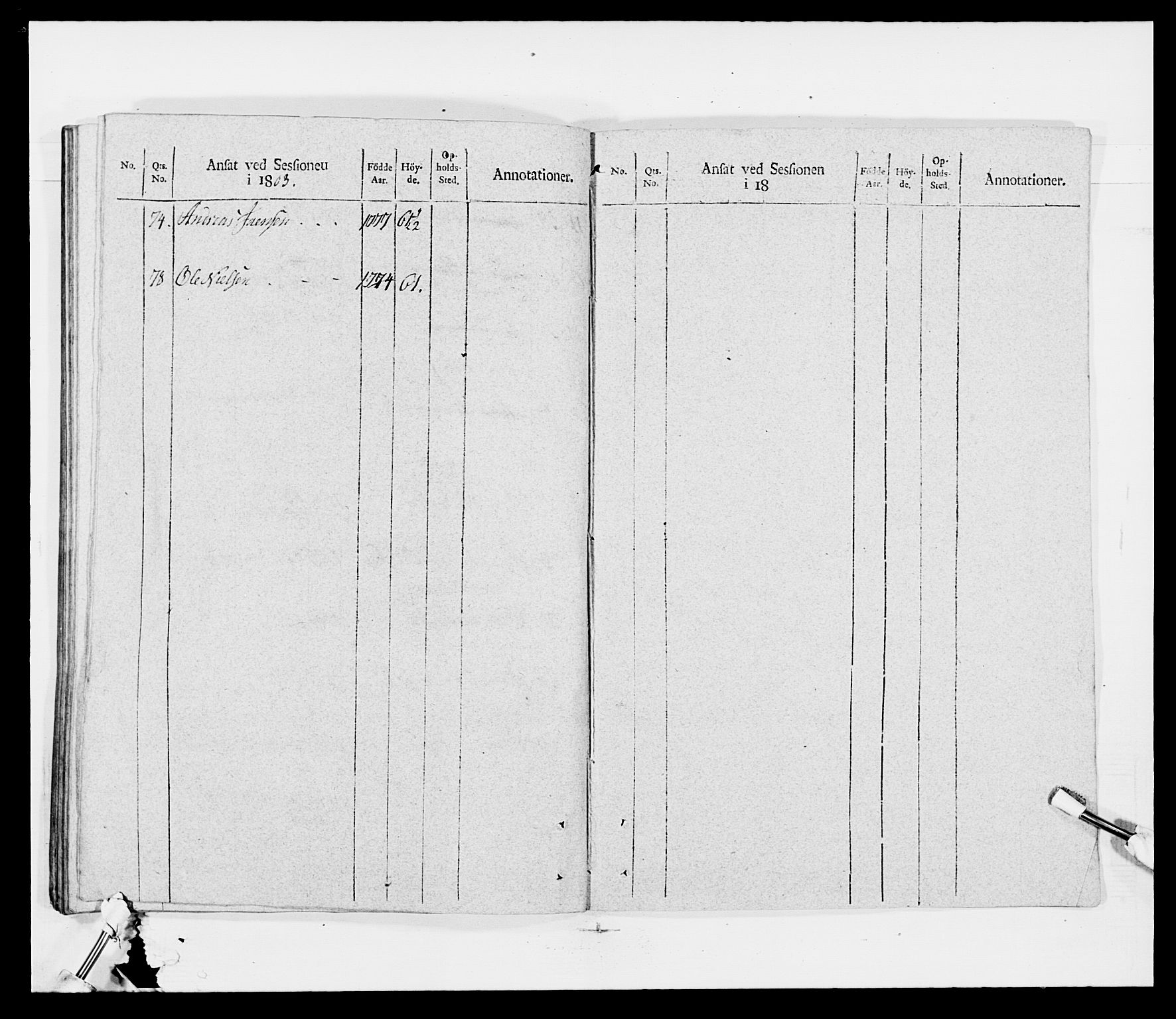 Generalitets- og kommissariatskollegiet, Det kongelige norske kommissariatskollegium, AV/RA-EA-5420/E/Eh/L0011: Smålenske dragonregiment, 1795-1807, p. 539