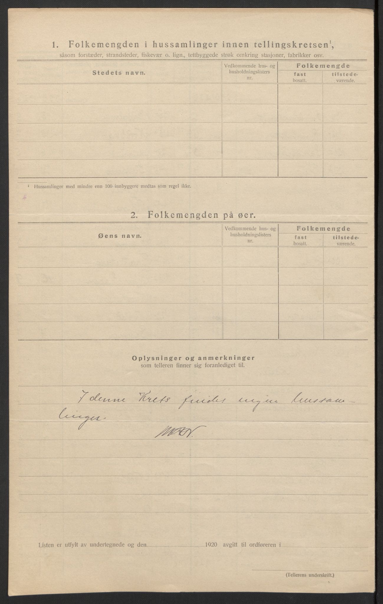 SAH, 1920 census for Løten, 1920, p. 36