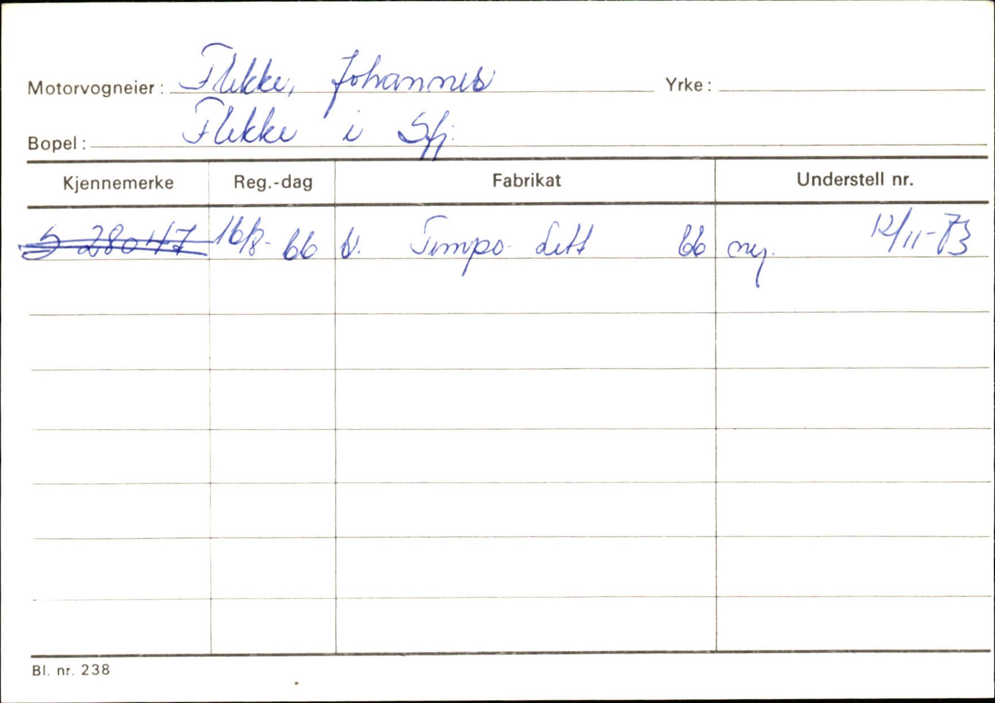 Statens vegvesen, Sogn og Fjordane vegkontor, SAB/A-5301/4/F/L0125: Eigarregister Sogndal V-Å. Aurland A-Å. Fjaler A-N, 1945-1975, p. 1703