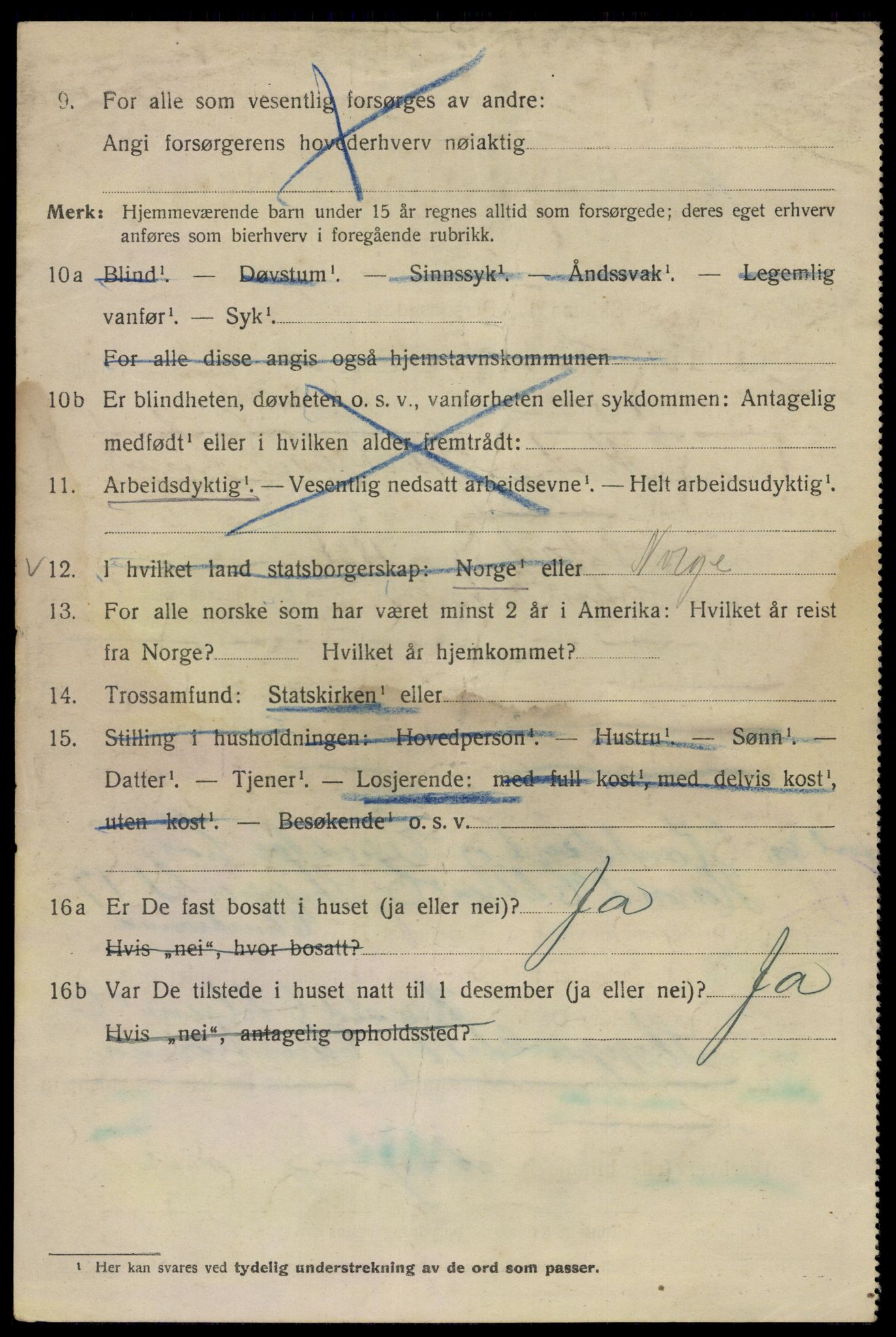 SAO, 1920 census for Kristiania, 1920, p. 510094