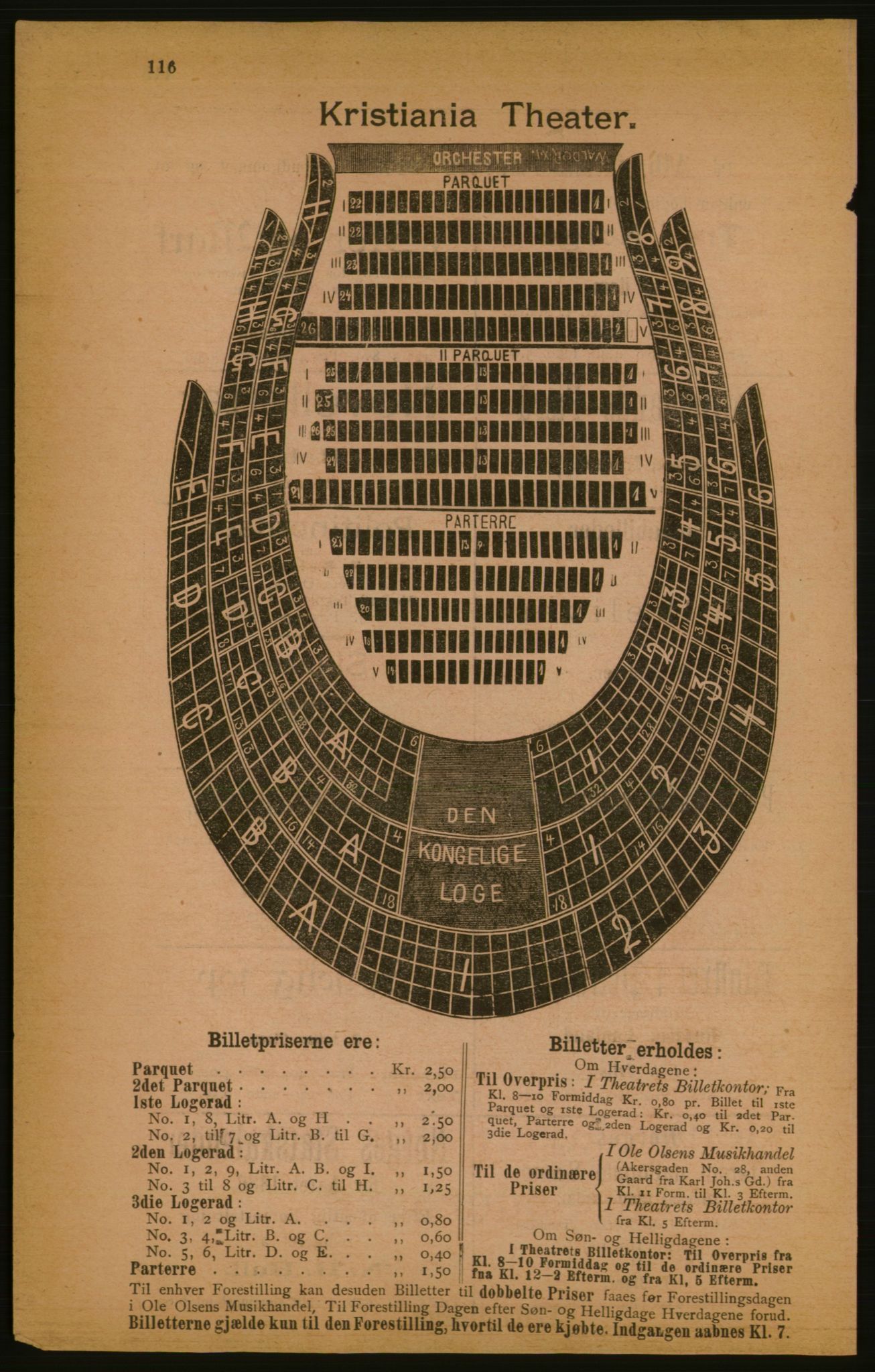 Kristiania/Oslo adressebok, PUBL/-, 1886, p. 116