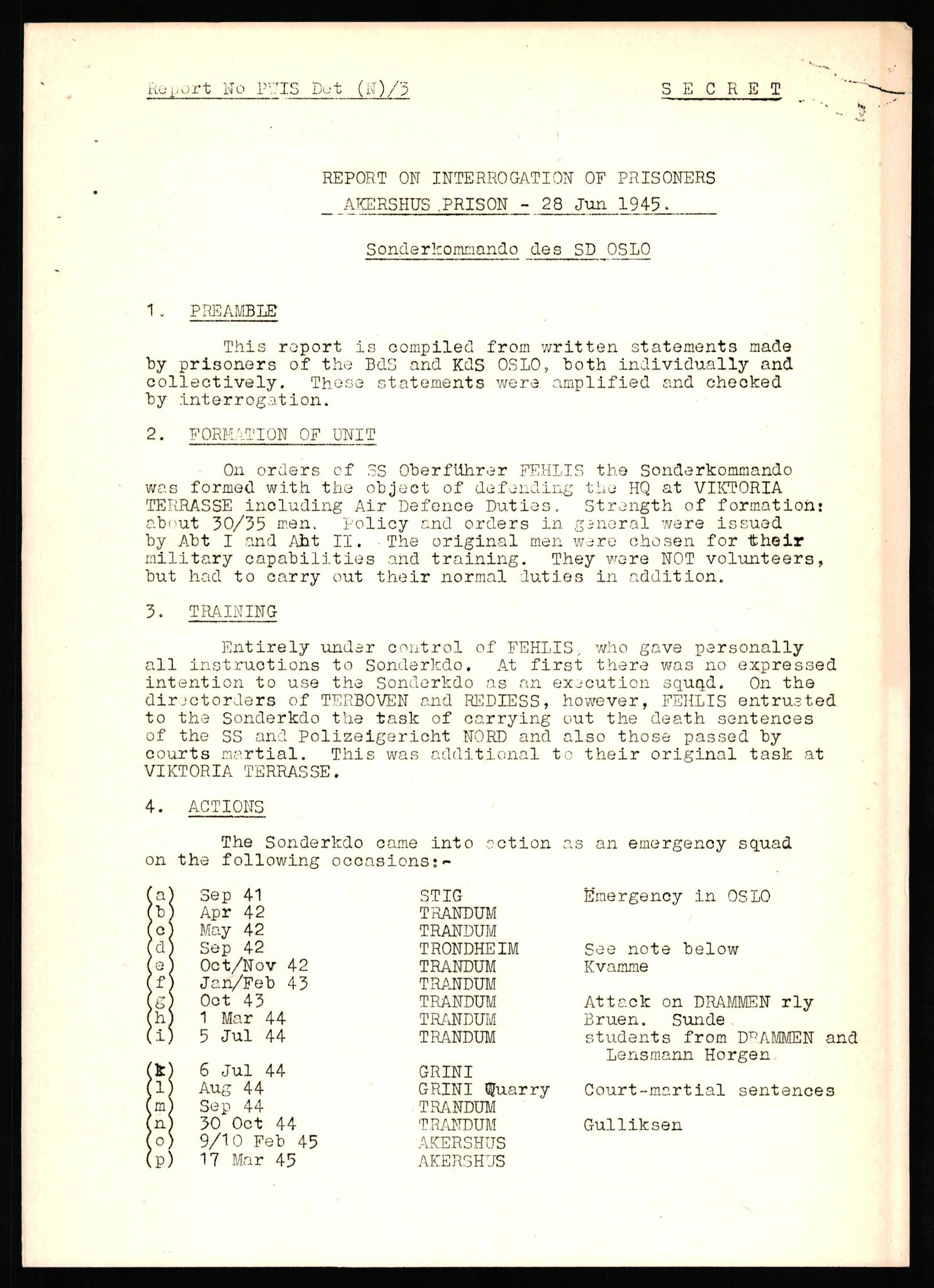 Forsvaret, Forsvarets overkommando II, AV/RA-RAFA-3915/D/Db/L0039: CI Questionaires. Tyske okkupasjonsstyrker i Norge. Østerrikere., 1945-1946, p. 355