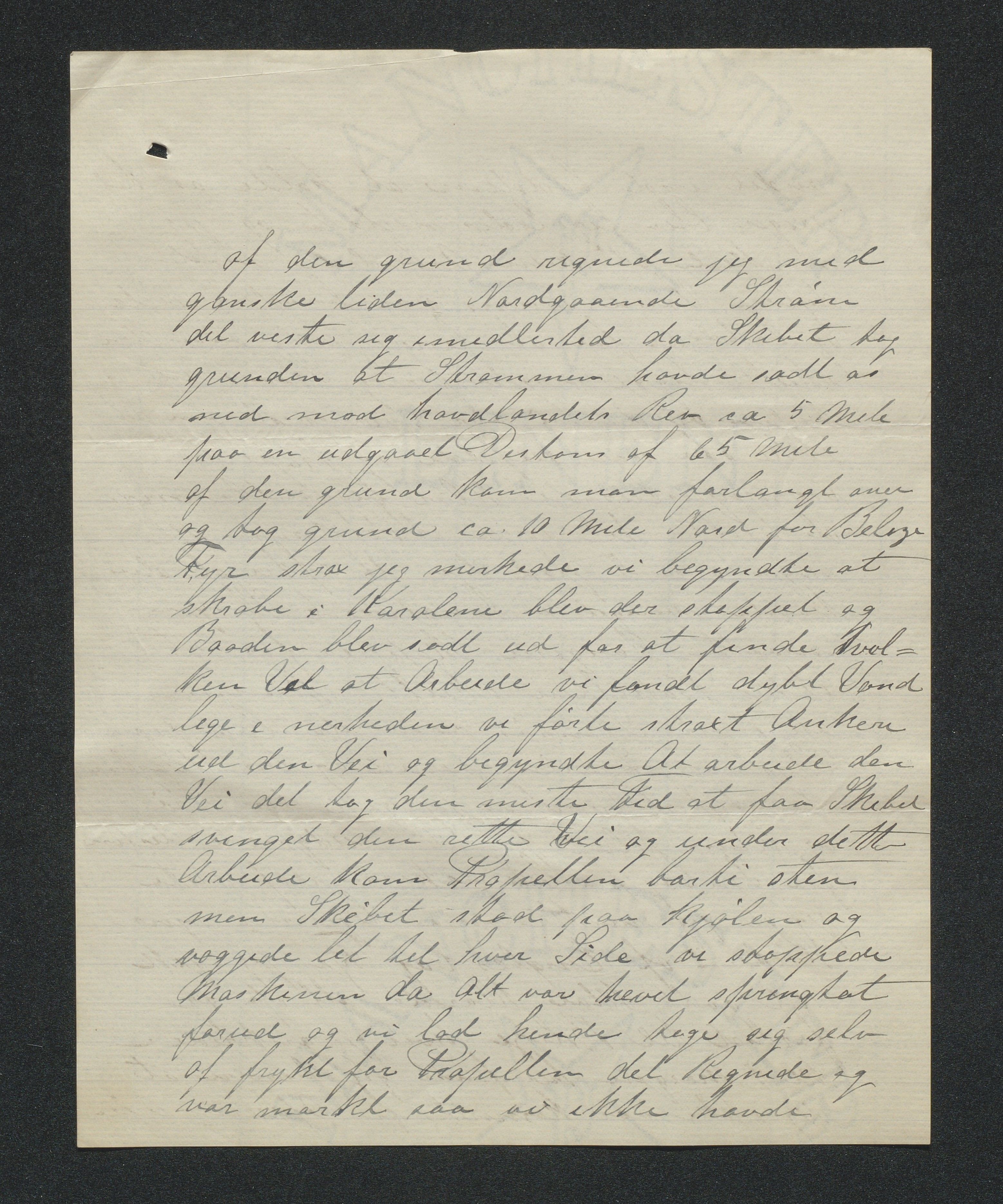 Arendals Dampskibsselskab (ADS), AAKS/PA-1716/1/15/L0018: Skipspapirer D/S Spero, 1898-1904