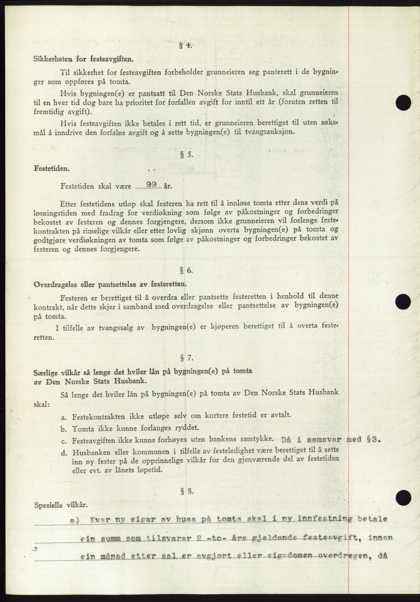 Søre Sunnmøre sorenskriveri, AV/SAT-A-4122/1/2/2C/L0094: Mortgage book no. 20A, 1953-1953, Diary no: : 249/1953