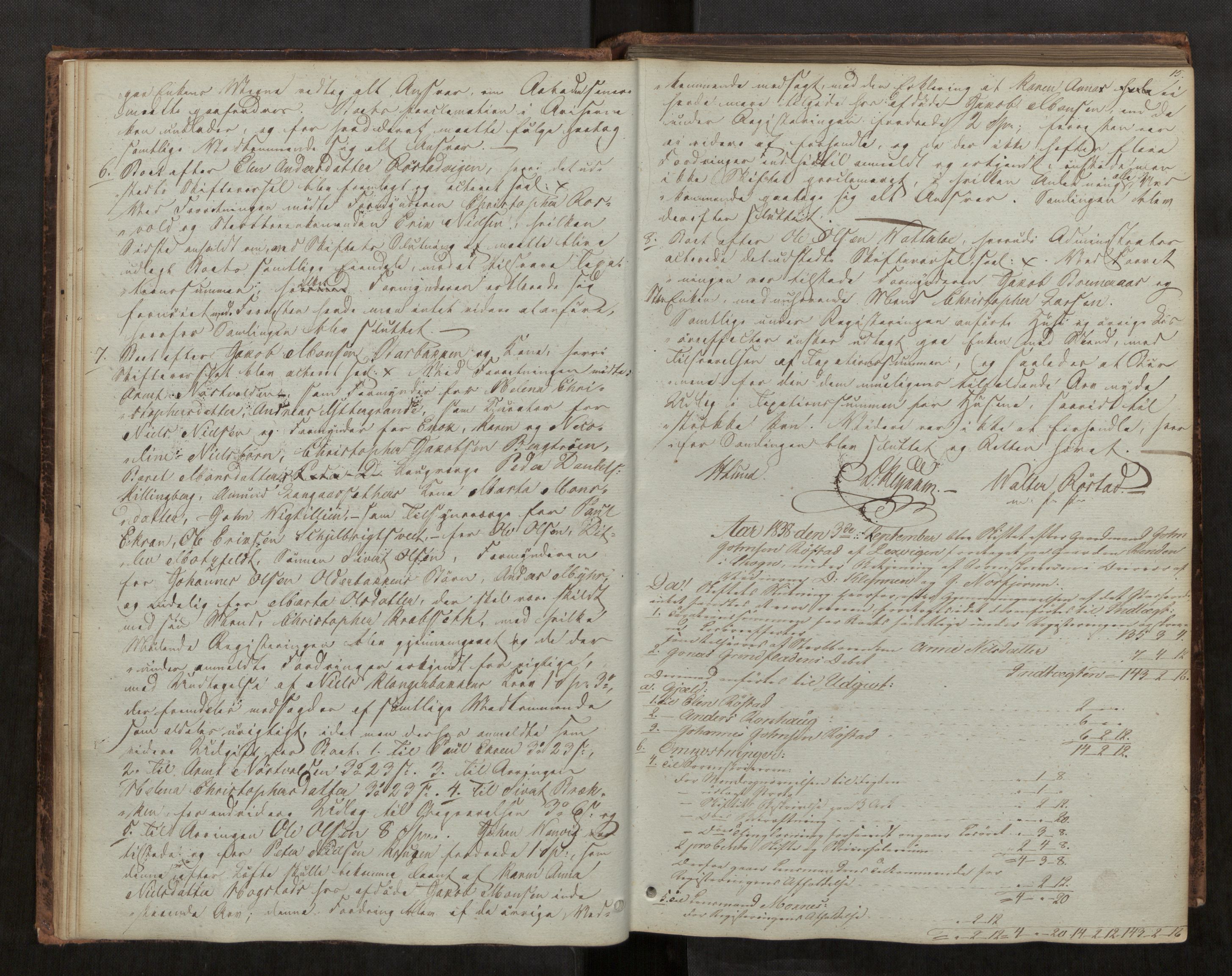 Stjør- og Verdal sorenskriveri, AV/SAT-A-4167/1/3/3A/L0033: Skifteprotokoll 28, 1836-1853, p. 15
