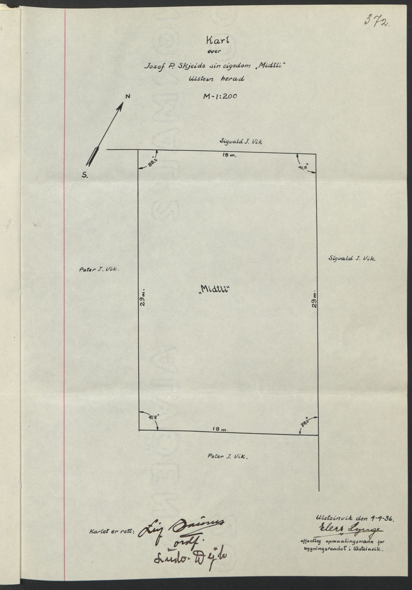 Søre Sunnmøre sorenskriveri, AV/SAT-A-4122/1/2/2C/L0060: Mortgage book no. 54, 1935-1936, Deed date: 07.04.1936