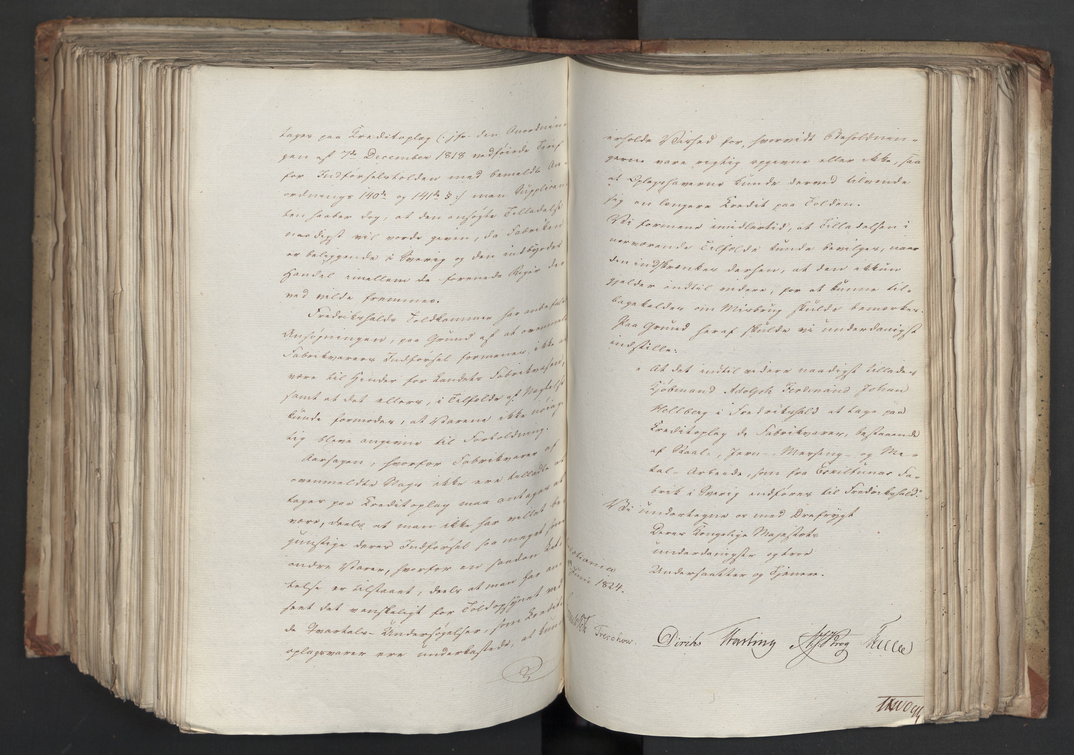 Statsrådsavdelingen i Stockholm, AV/RA-S-1003/D/Da/L0038: Regjeringsinnstillinger nr. 1404-1660, 1824, p. 487