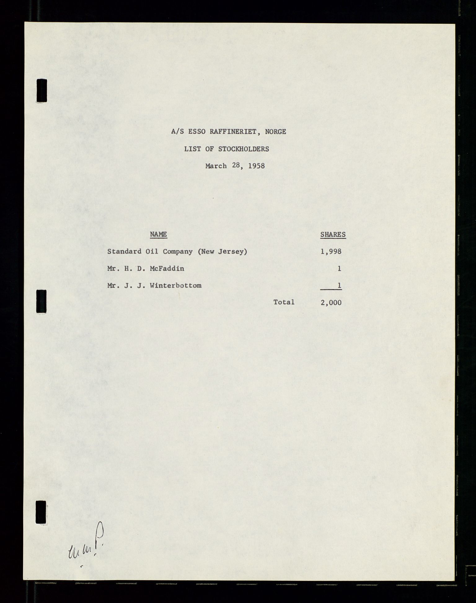 PA 1537 - A/S Essoraffineriet Norge, AV/SAST-A-101957/A/Aa/L0001/0002: Styremøter / Shareholder meetings, board meetings, by laws (vedtekter), 1957-1960, p. 79