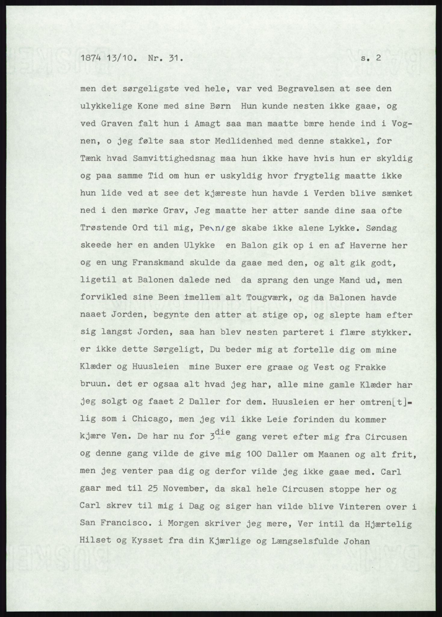 Samlinger til kildeutgivelse, Amerikabrevene, AV/RA-EA-4057/F/L0008: Innlån fra Hedmark: Gamkind - Semmingsen, 1838-1914, p. 305