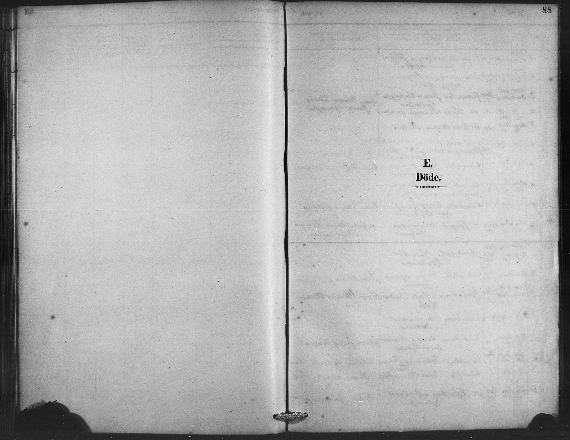 Lindås Sokneprestembete, SAB/A-76701/H/Haa: Parish register (official) no. E 1, 1886-1897, p. 88