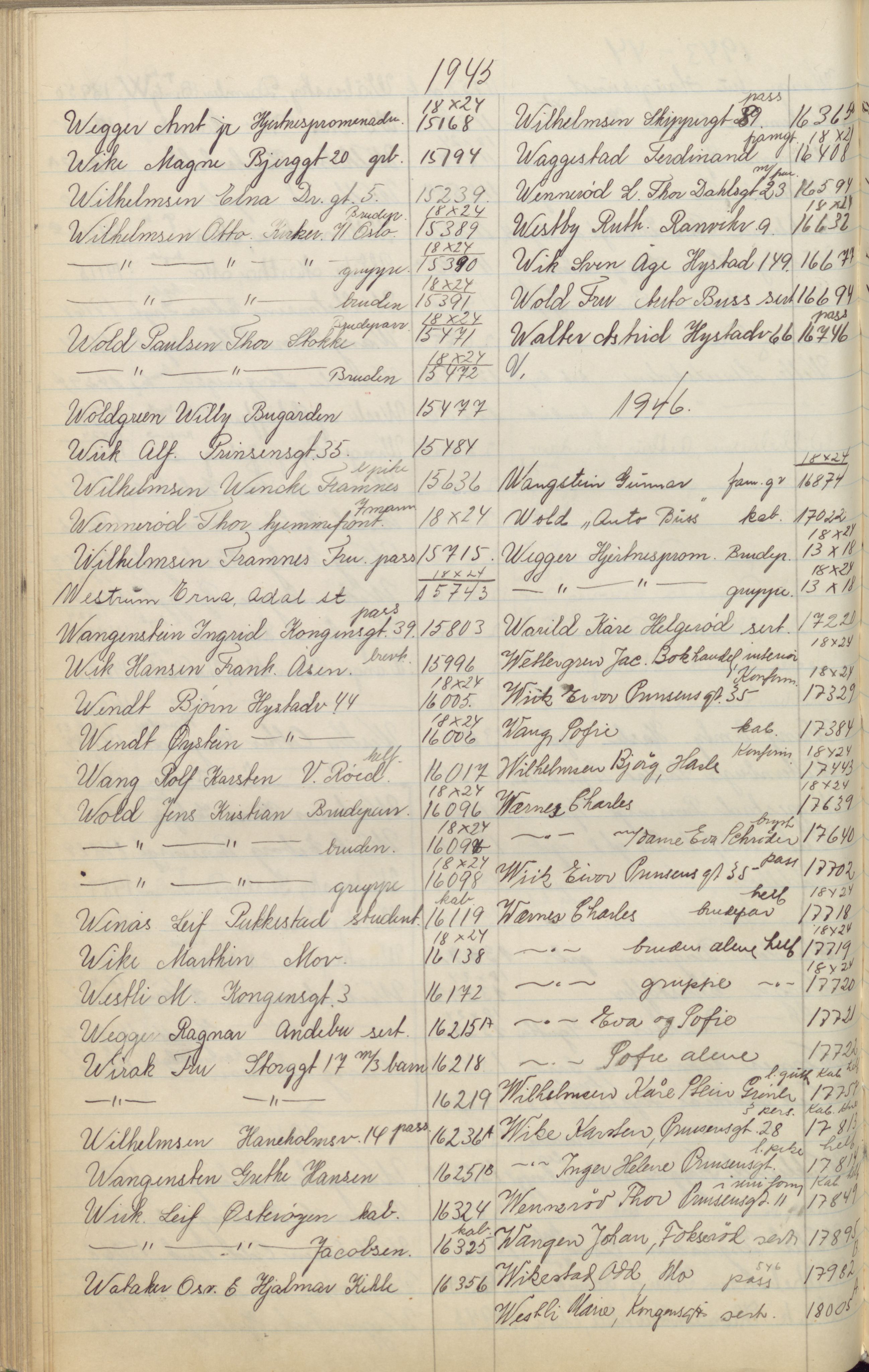 Pa 1494 - Jørgensen, Antonius. Fotograf, VEMU/A-2760/F/Fa, 1927-2004, p. 323