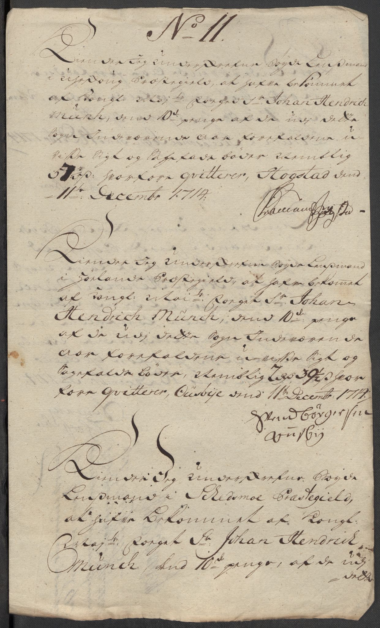 Rentekammeret inntil 1814, Reviderte regnskaper, Fogderegnskap, AV/RA-EA-4092/R11/L0596: Fogderegnskap Nedre Romerike, 1714, p. 198