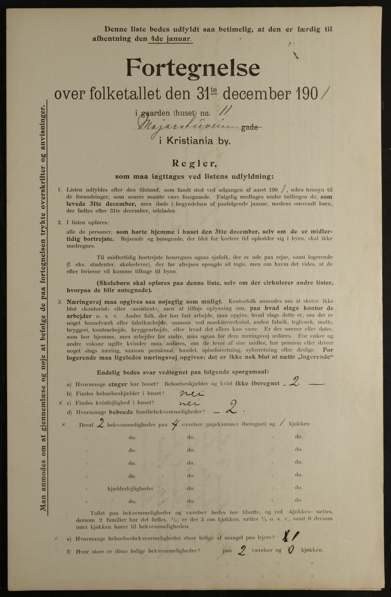 OBA, Municipal Census 1901 for Kristiania, 1901, p. 9202