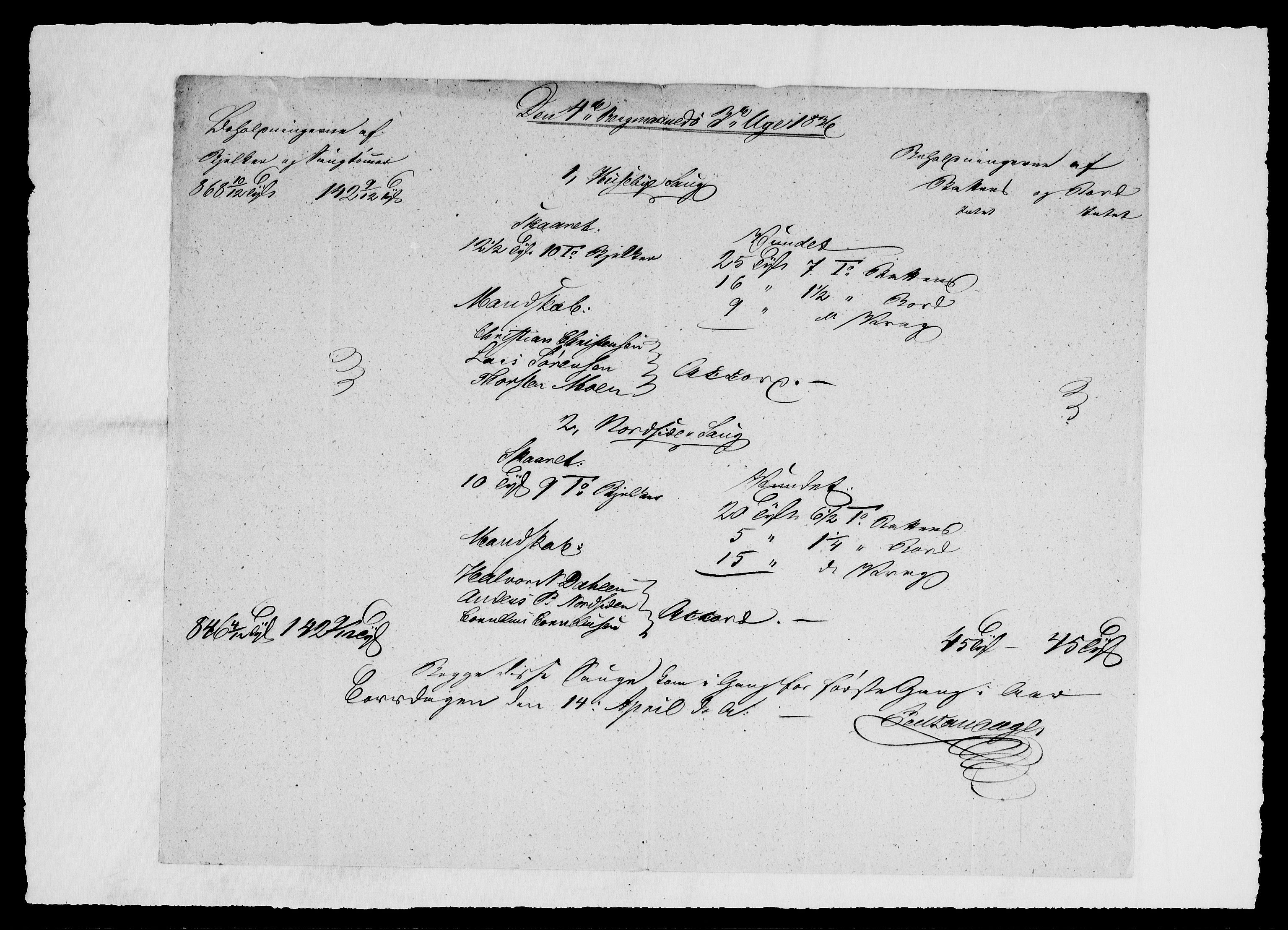 Modums Blaafarveværk, AV/RA-PA-0157/G/Ge/L0365/0001: -- / Beretning over Saugskurden, 1836-1838, p. 3